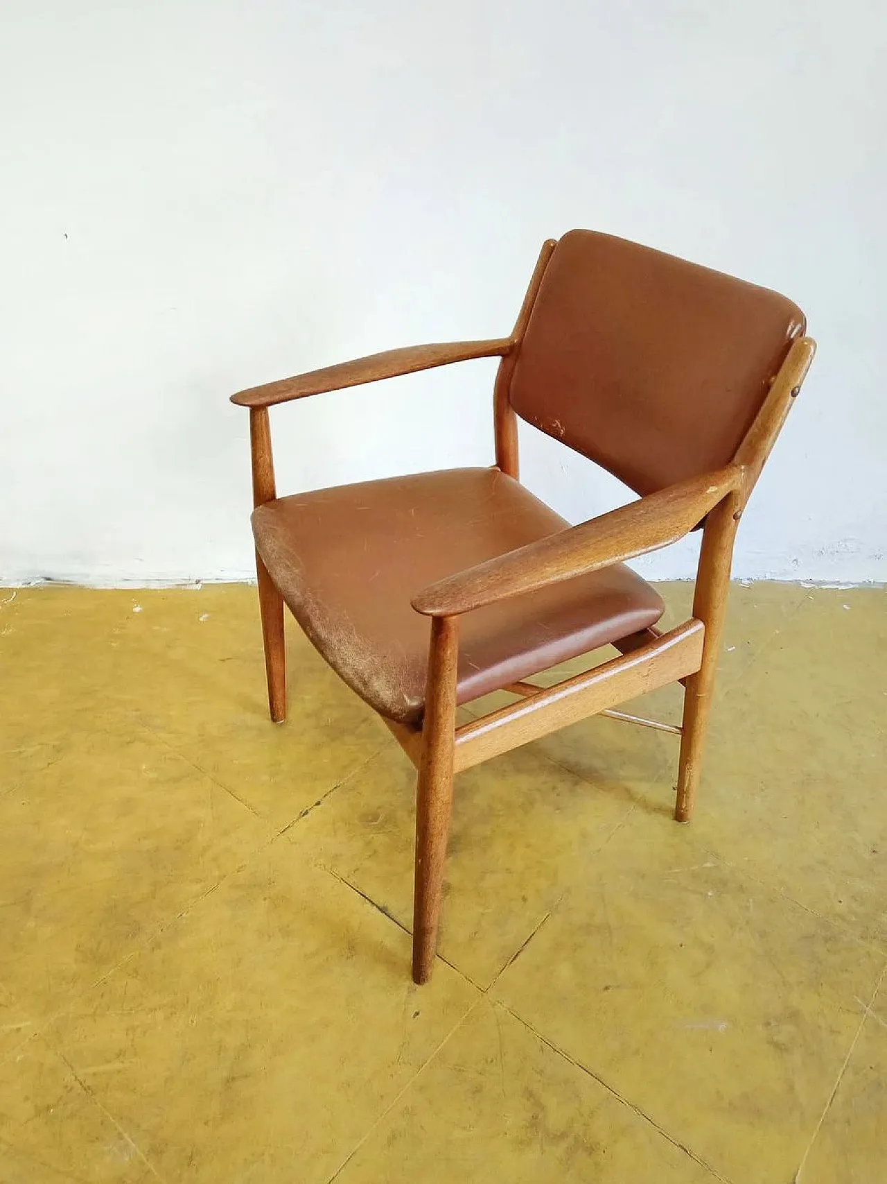 Teak armchair by Arne Vodder, Denmark, 1950s 1