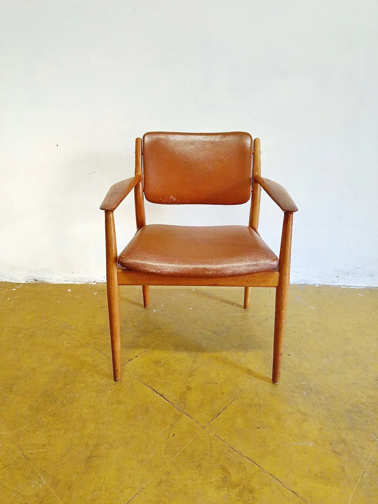 Teak armchair by Arne Vodder, Denmark, 1950s 4