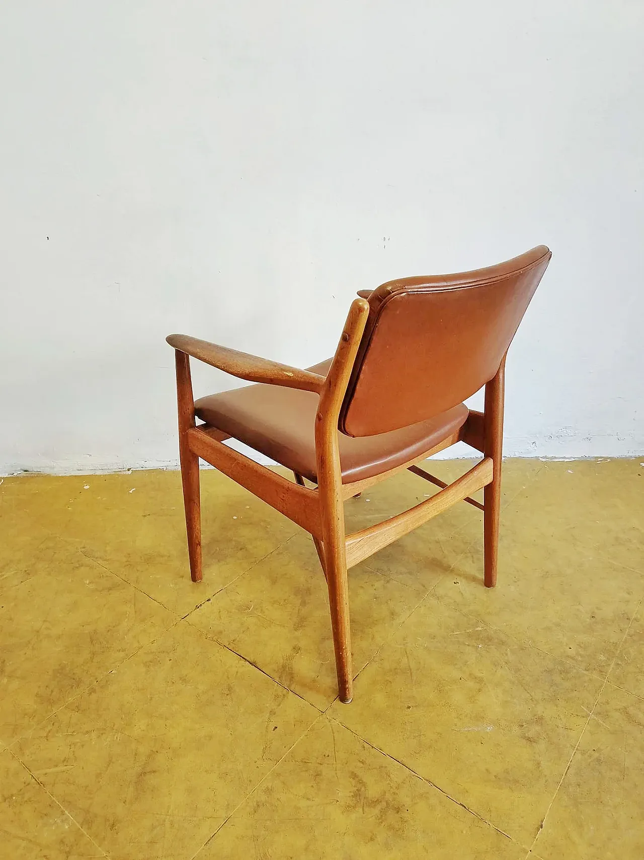 Teak armchair by Arne Vodder, Denmark, 1950s 5