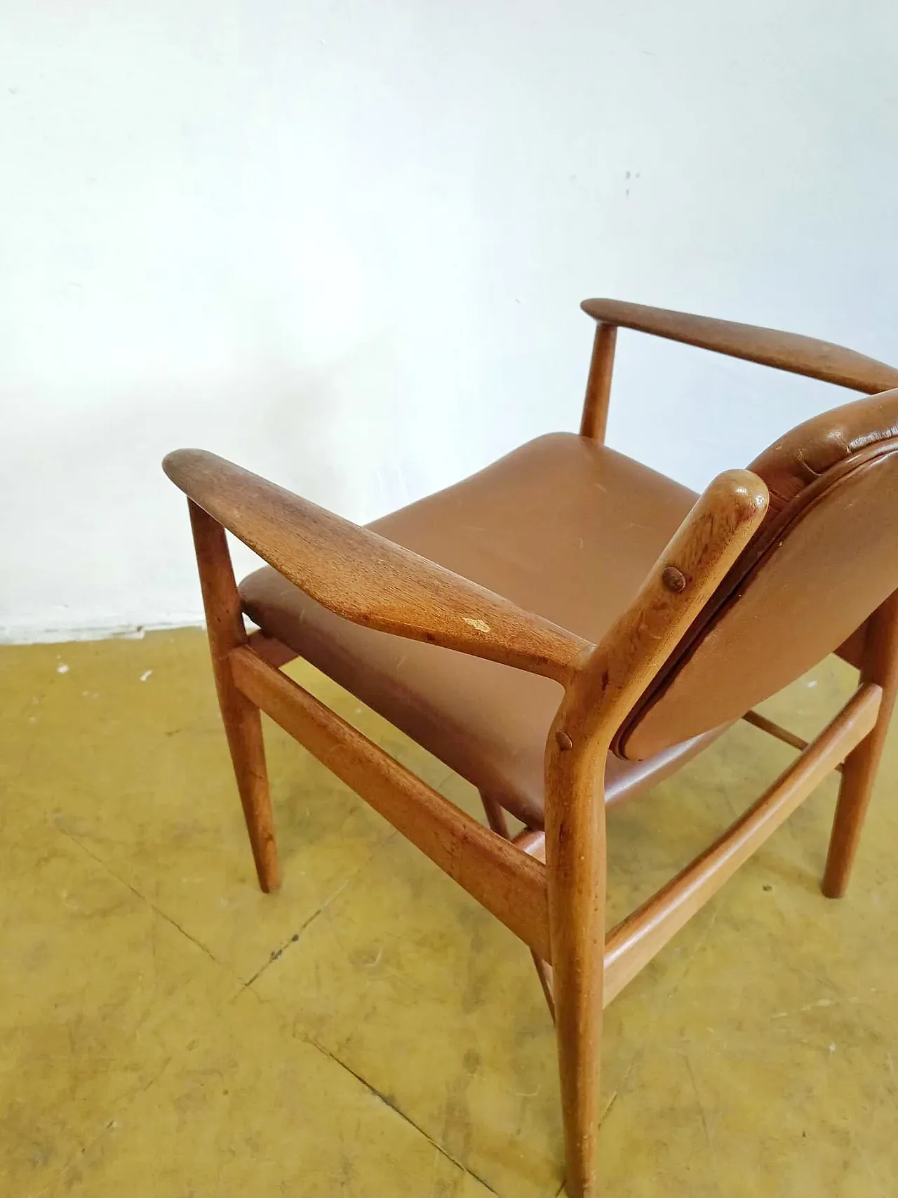 Teak armchair by Arne Vodder, Denmark, 1950s 6