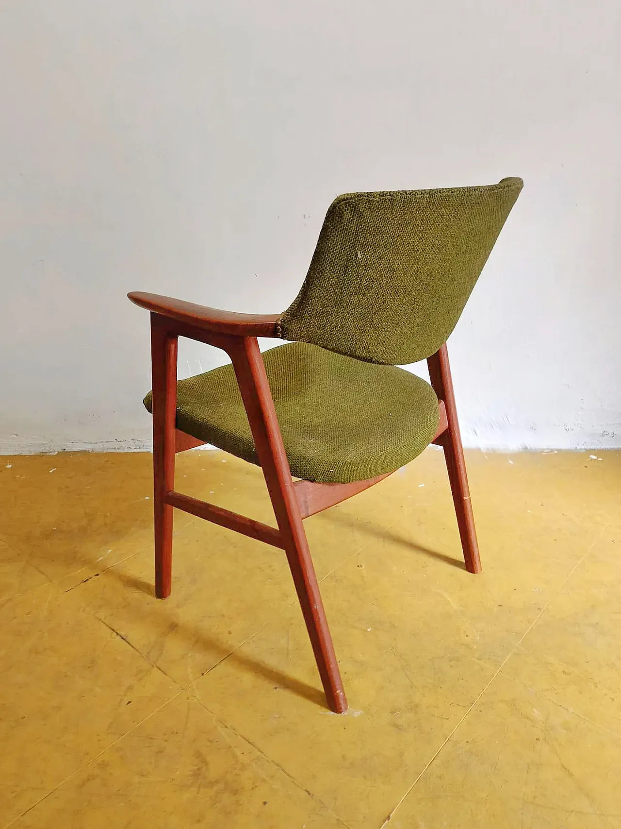 Danish teak chair by Erik Kirkegaard, 1950s 2