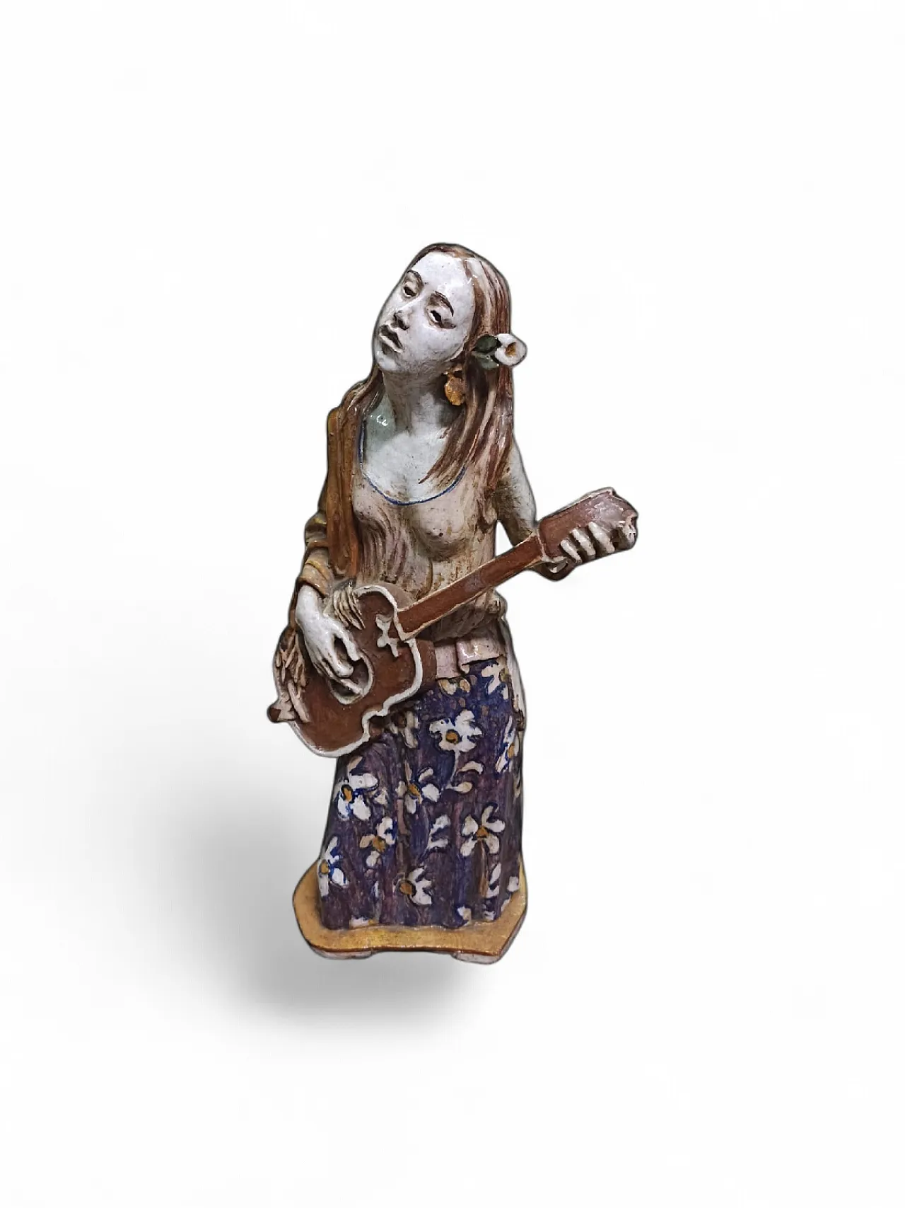 Scultura in terracotta smaltata attribuita a Roberto Pucci, '900 13