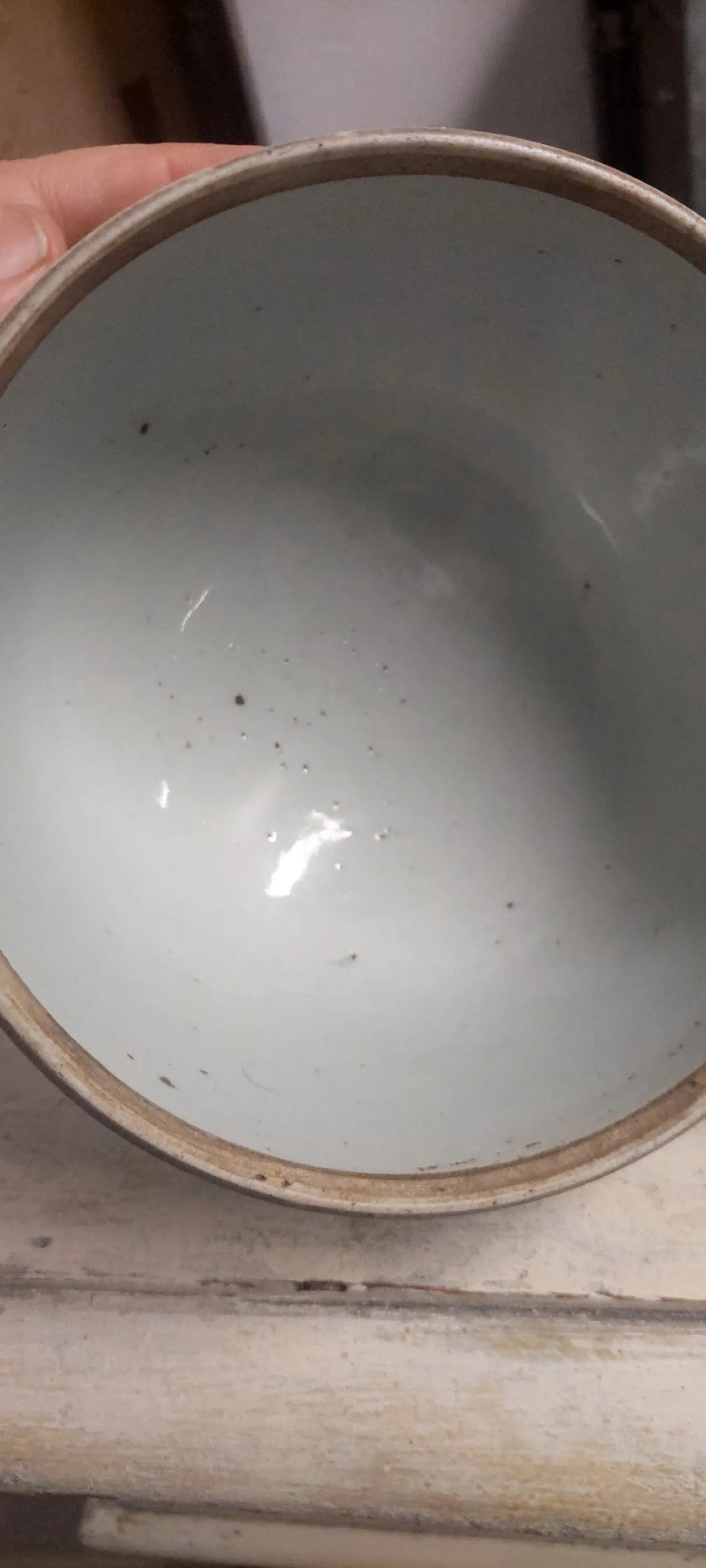 Giara da zenzero in porcellana con coperchio, '800 10