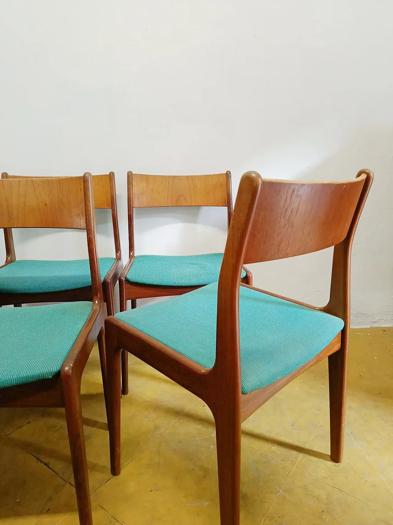 6 chairs, Denmark, 1950s 2