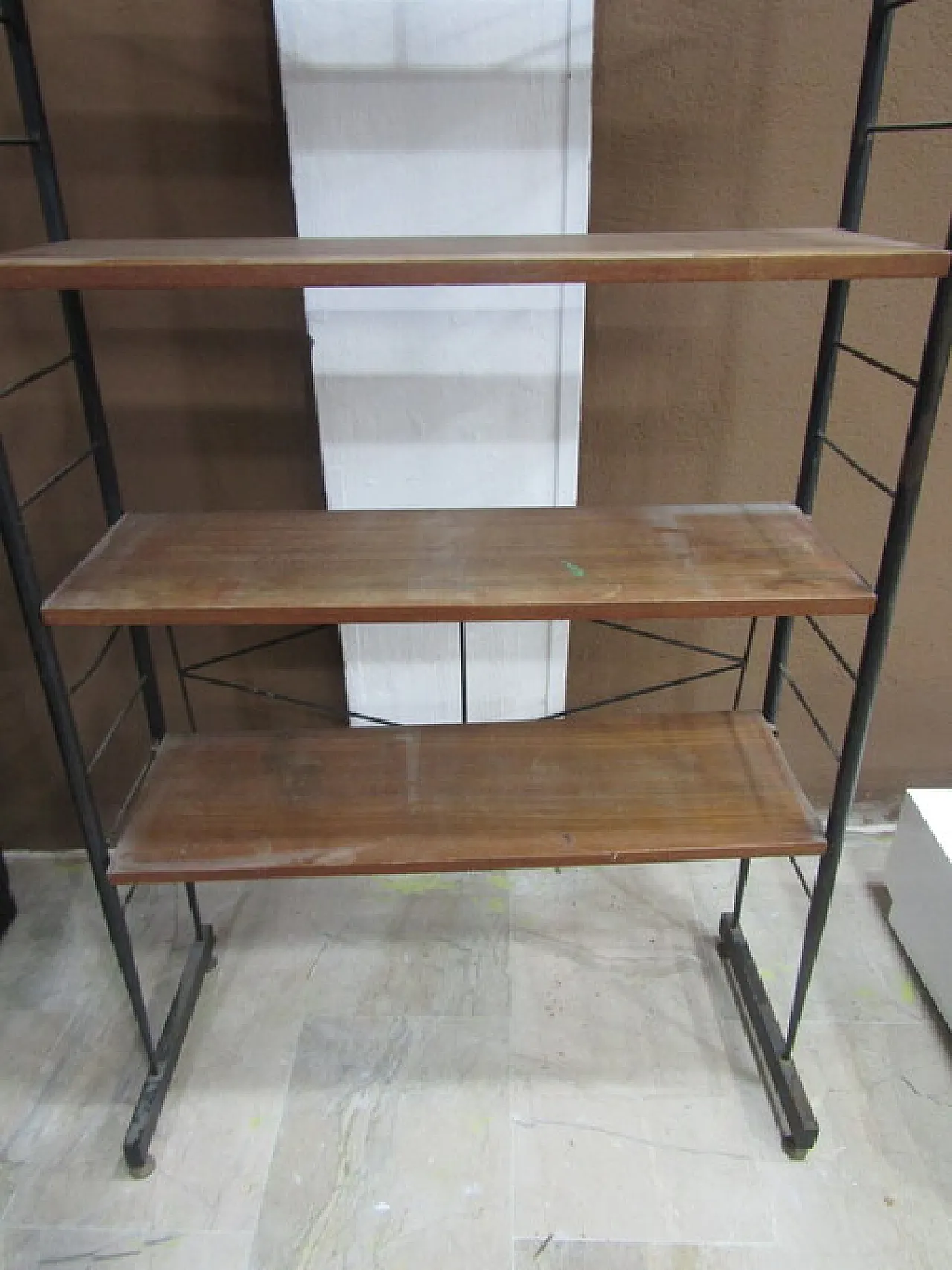 Bookcase in iron, 1960s 4