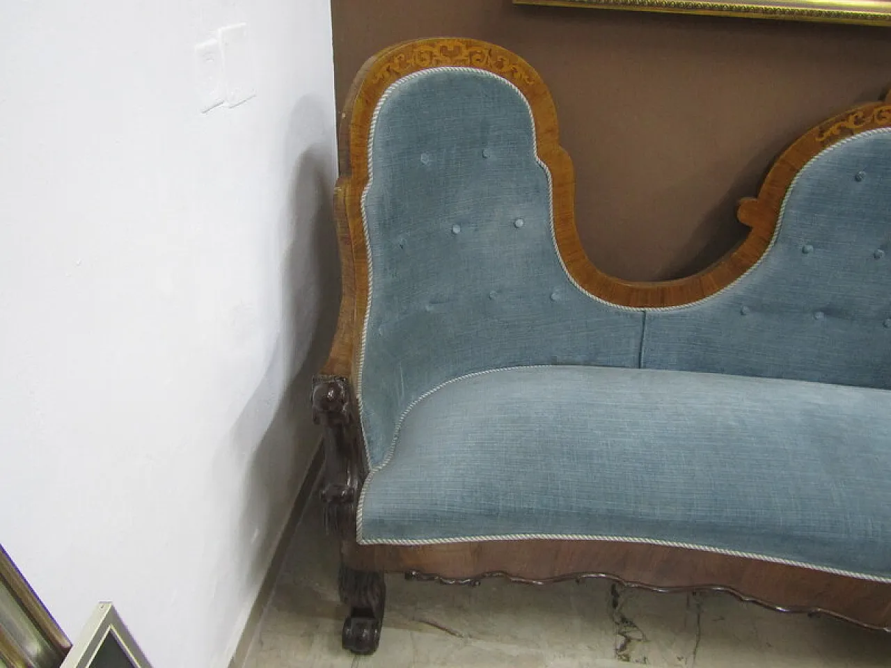 Sofa Carlo X, 19th century 2