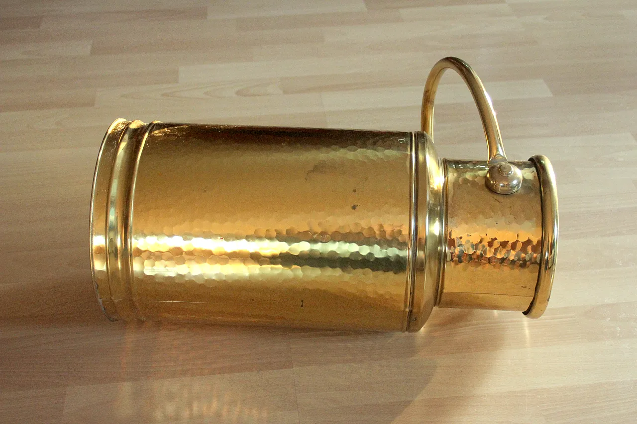 Brass umbrella stand, 70s 5