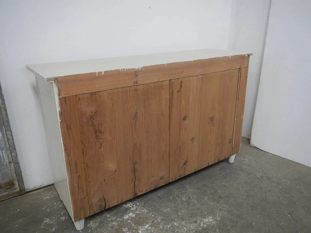 Sideboard in fir wood, 1950 1