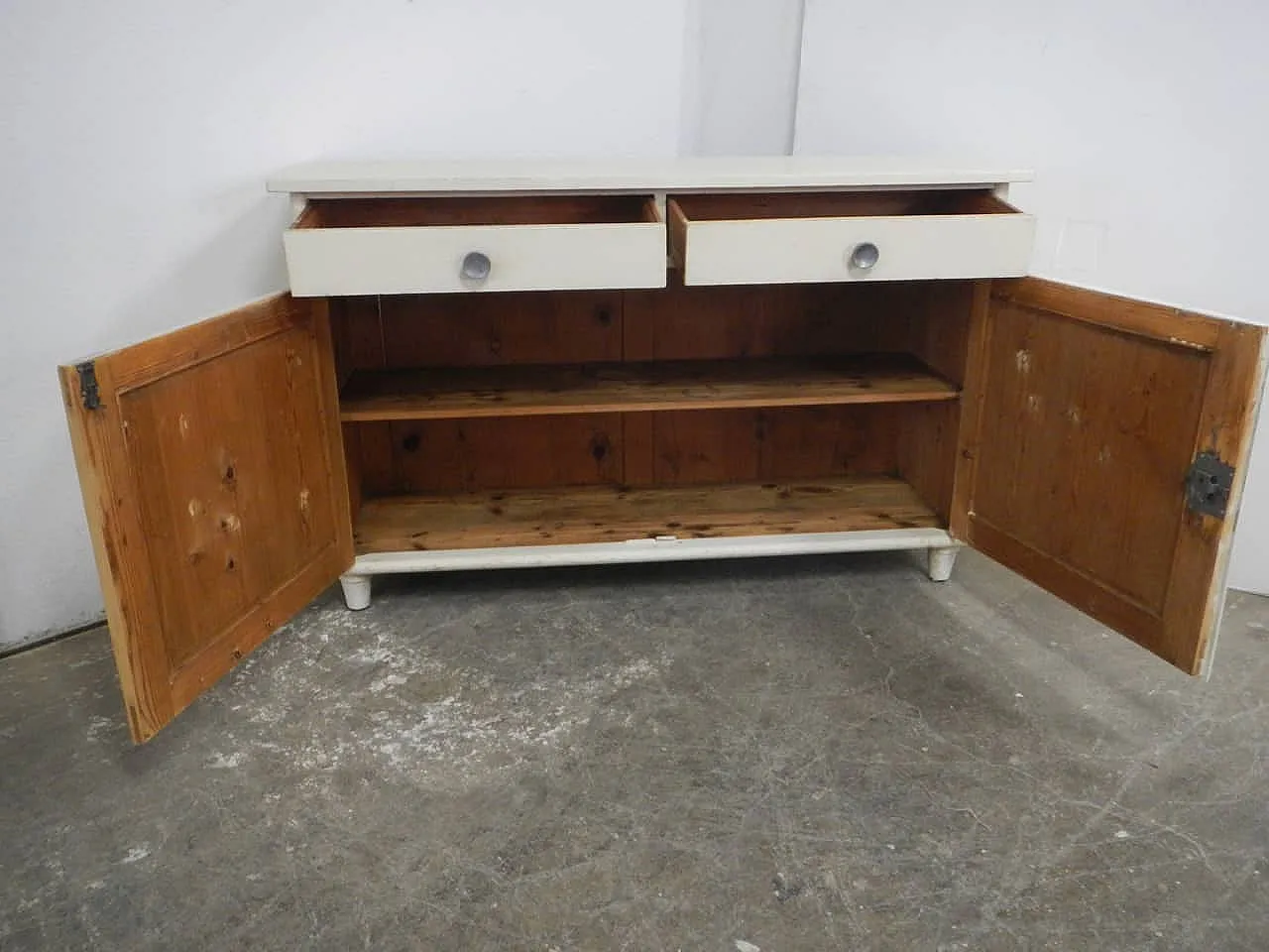 Sideboard in fir wood, 1950 10