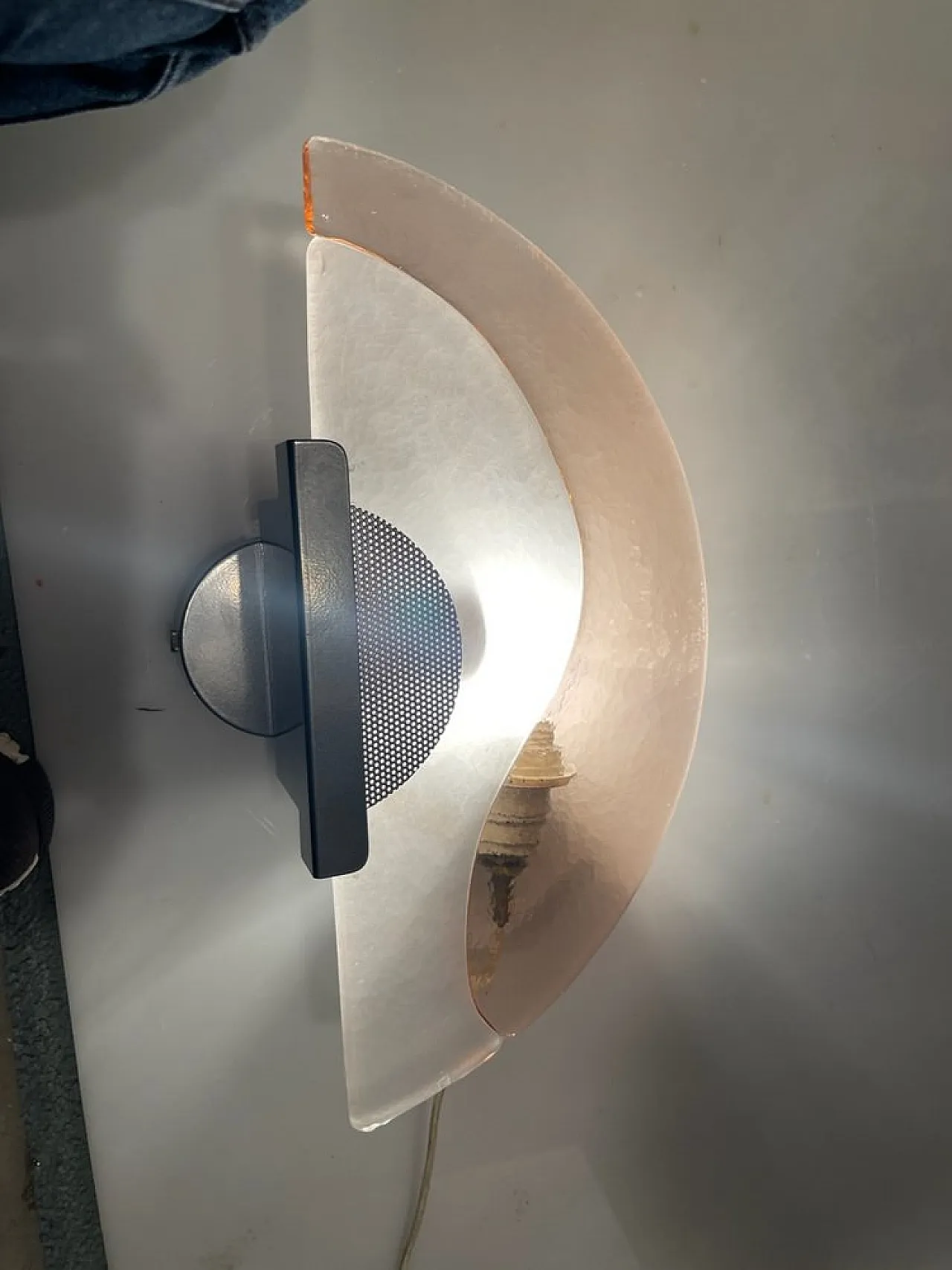 Pair of Pink Murano Glass Sconces from Zonca, 1980s 2