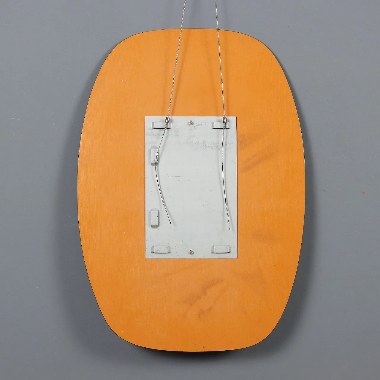 Specchio ovale con cornice in vetro, '900 8