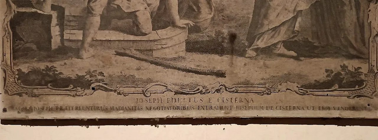 Joseph tirato fuori dal pozzo dai suoi fratelli di G.Volpato, '700 8