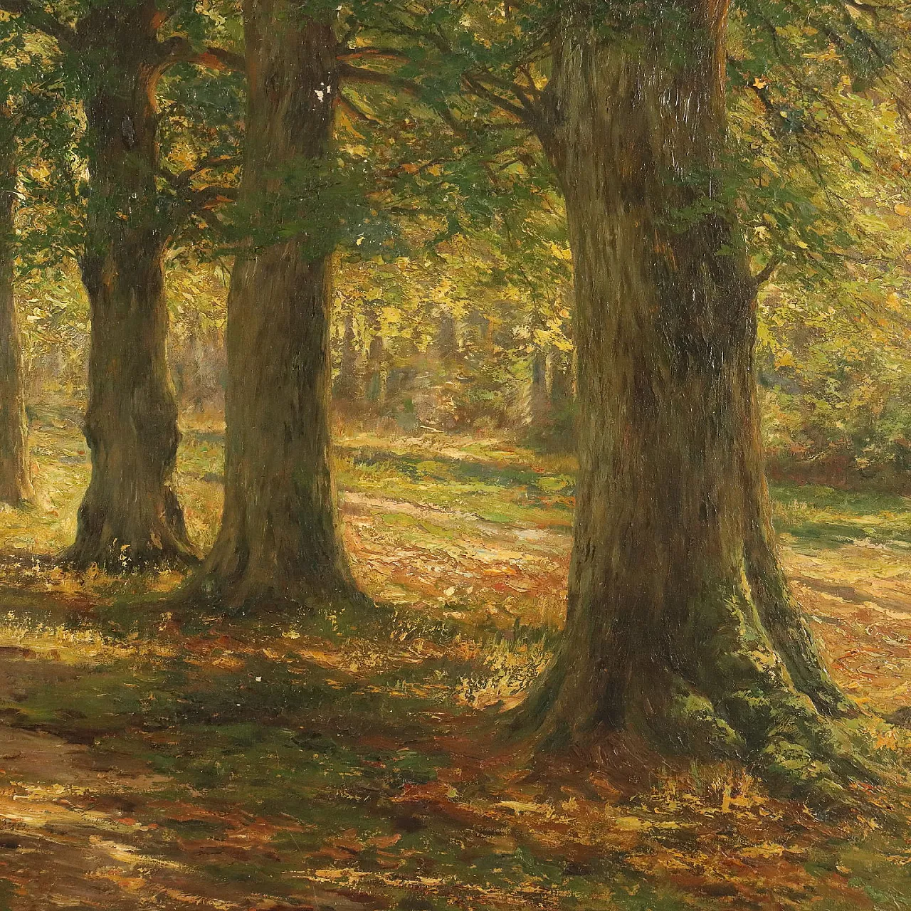 Henri Houben, olio su tela, metà '900 5