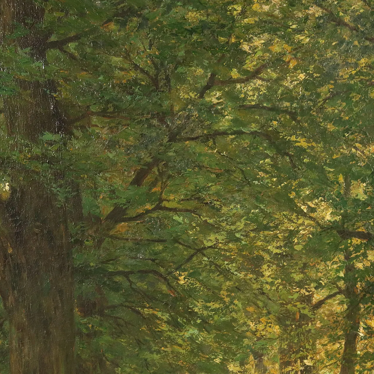 Henri Houben, olio su tela, metà '900 7