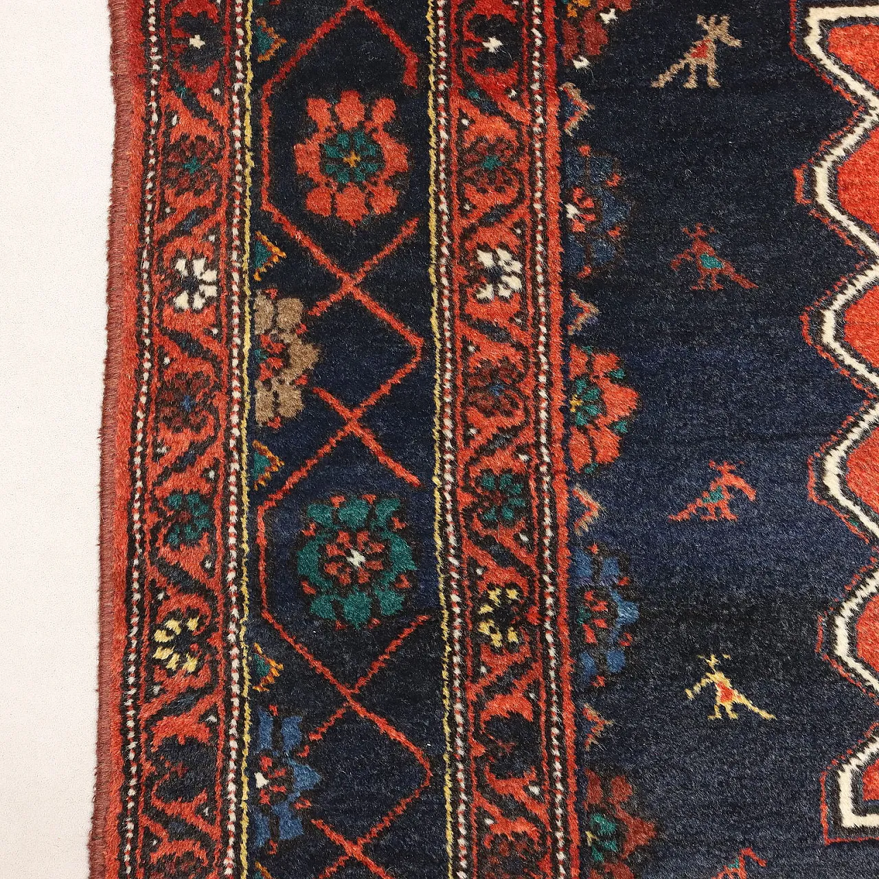 Tappeto Mosul in lana, nodo grosso, realizzato a mano, '900 7