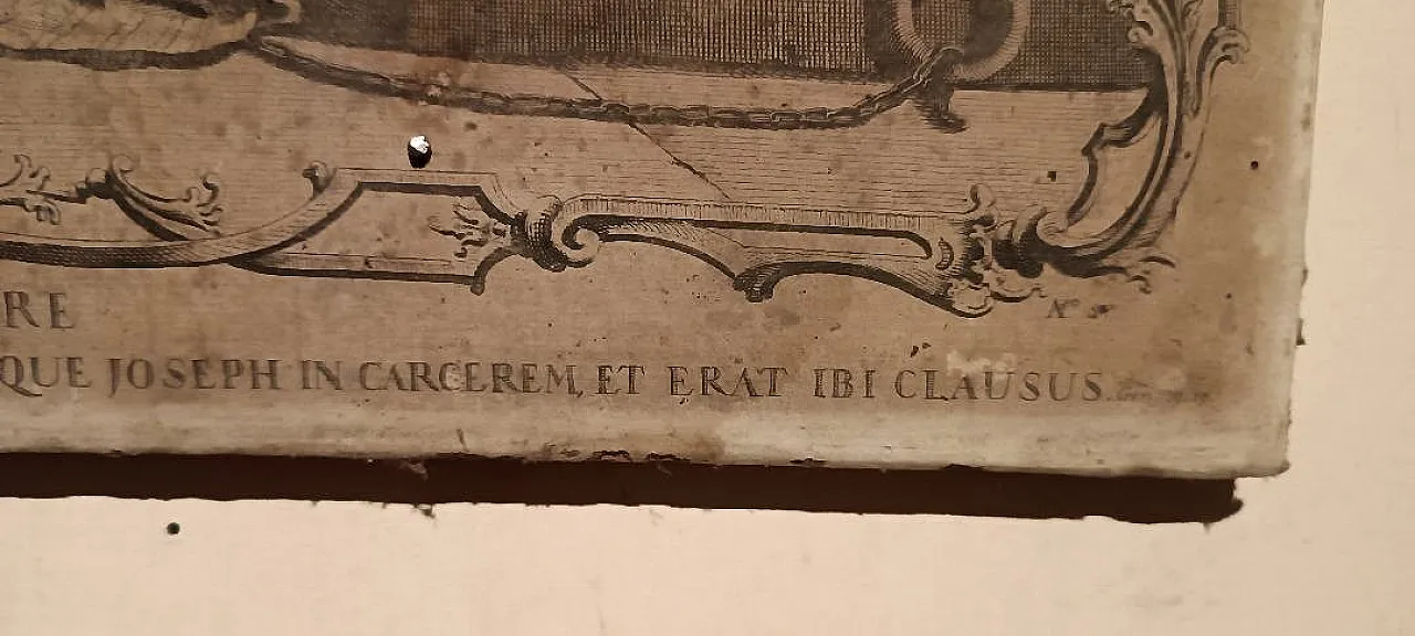 Joseph in carcere di Giovanni Volpato, incisione, '700 8