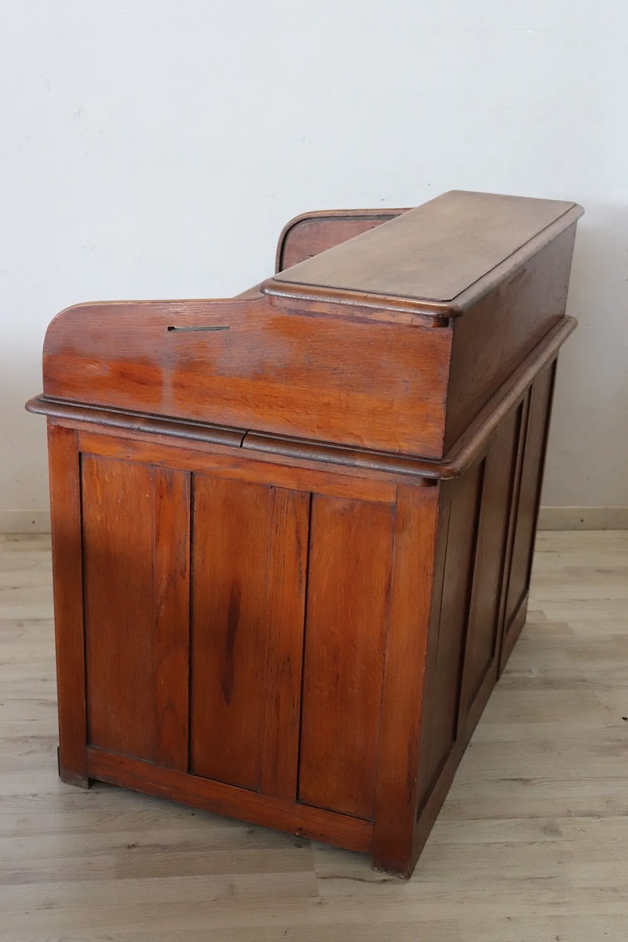 Scrivania a rullo in rovere, inizi '900 14