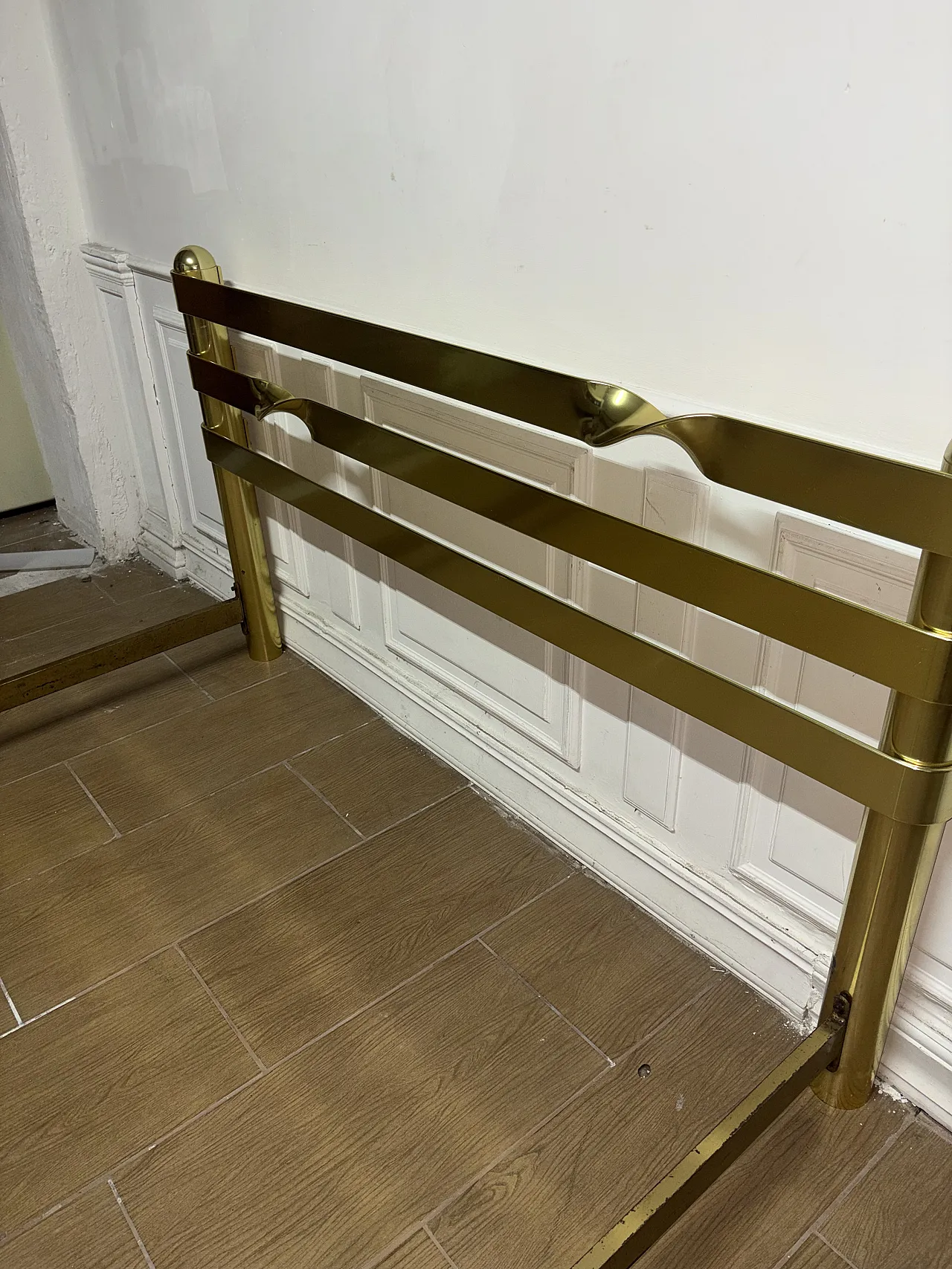 Brass bed frame, 70s 5