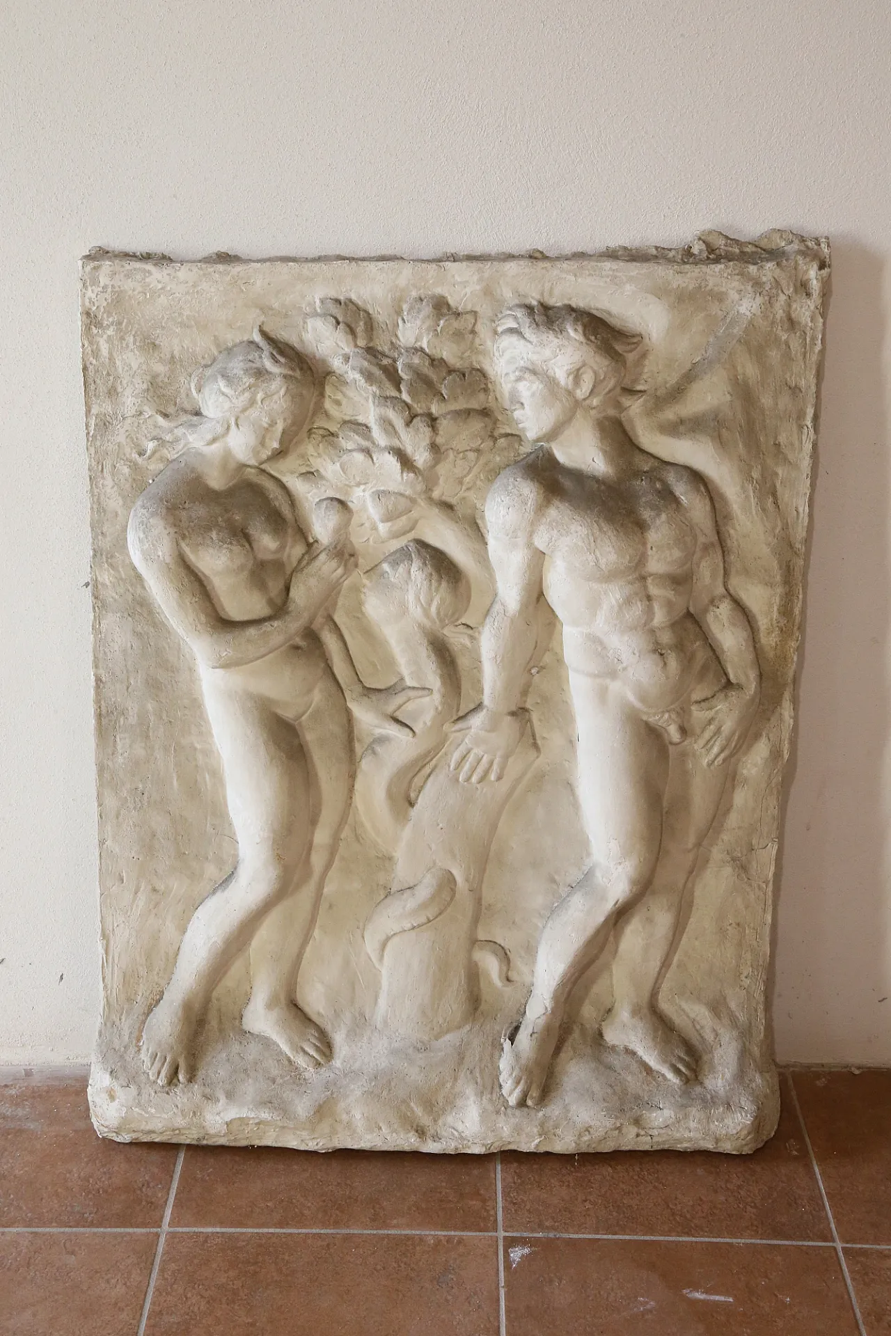 Jacopo della Quercia Original Sin, plaster cast of San Petronio, 50s 4