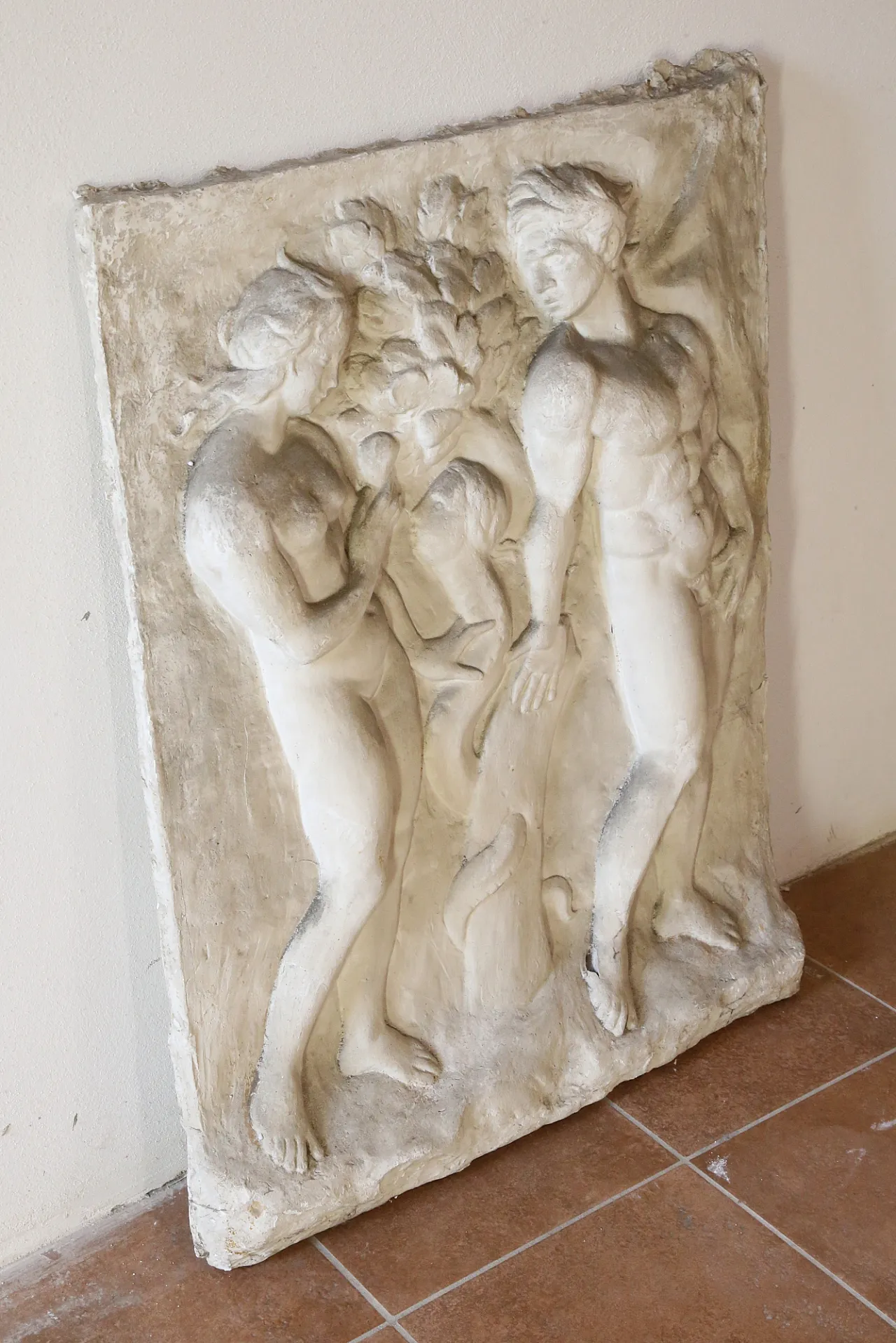 Jacopo della Quercia Original Sin, plaster cast of San Petronio, 50s 5