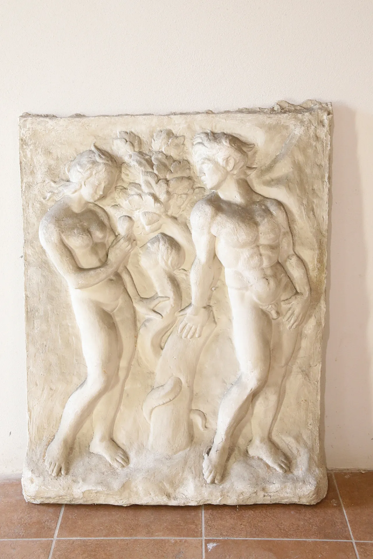 Jacopo della Quercia Original Sin, plaster cast of San Petronio, 50s 7