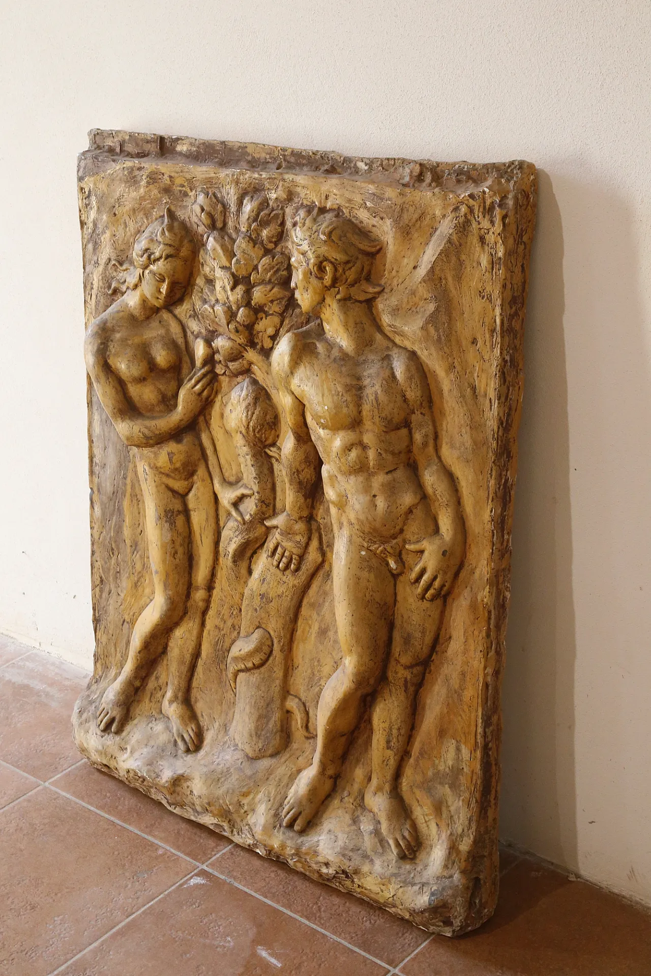 Original Sin by Jacopo della Quercia, plaster cast of San Petronio, 50 3