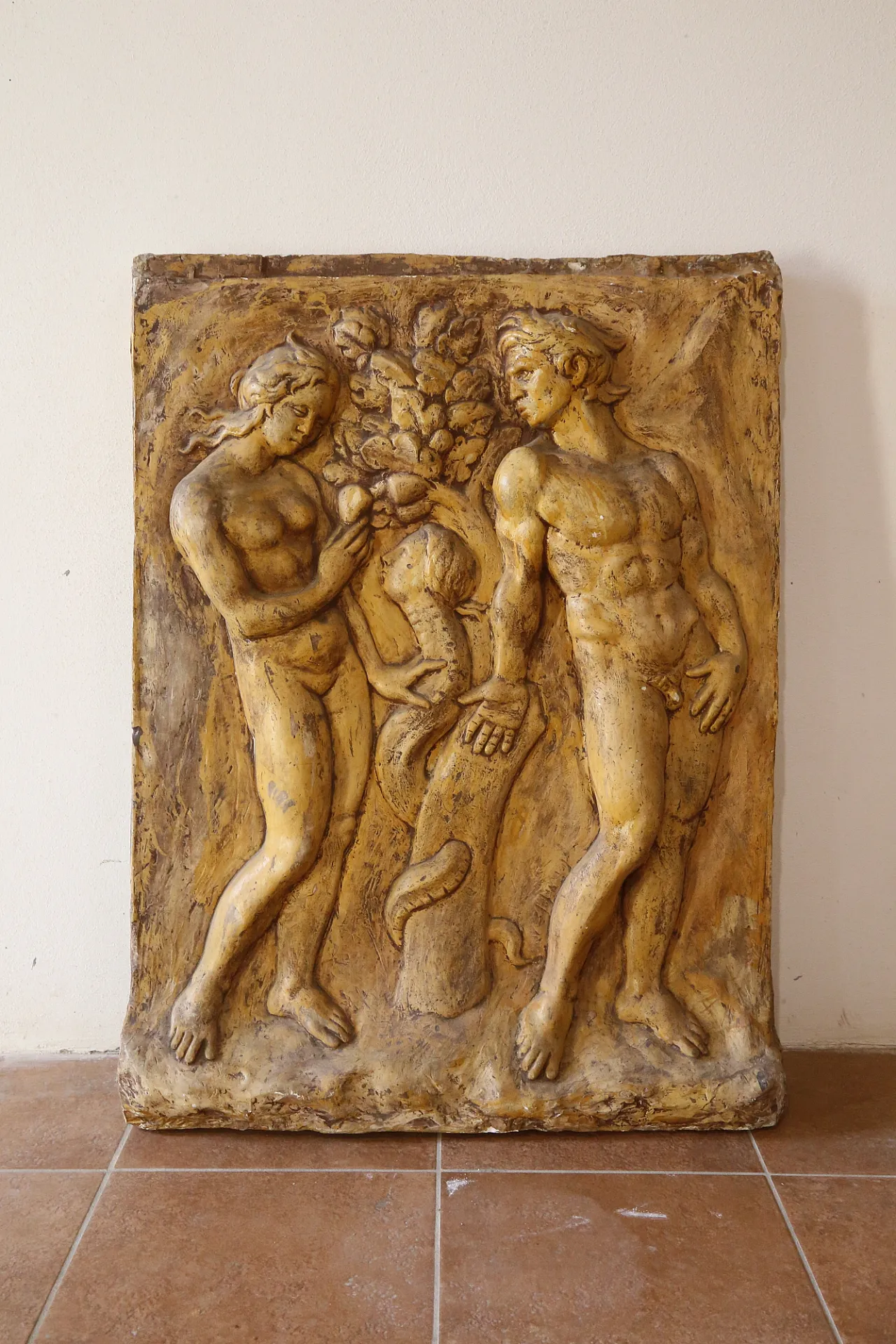 Original Sin by Jacopo della Quercia, plaster cast of San Petronio, 50 4