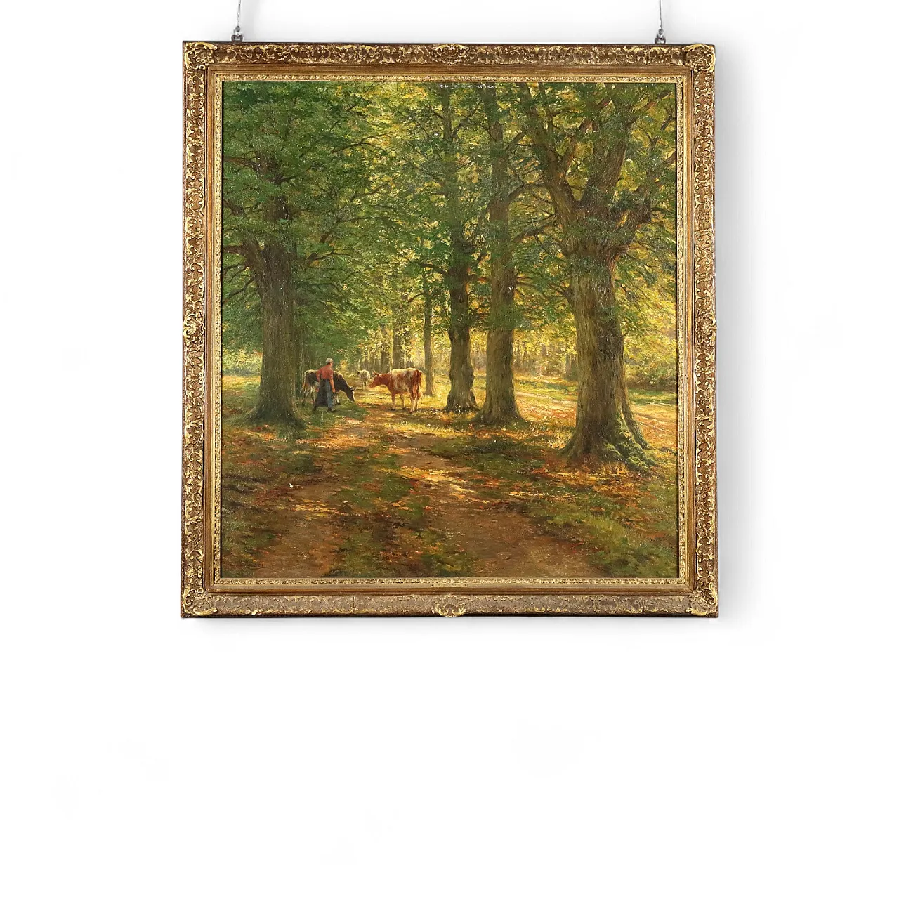 Henri Houben, olio su tela, metà '900 11