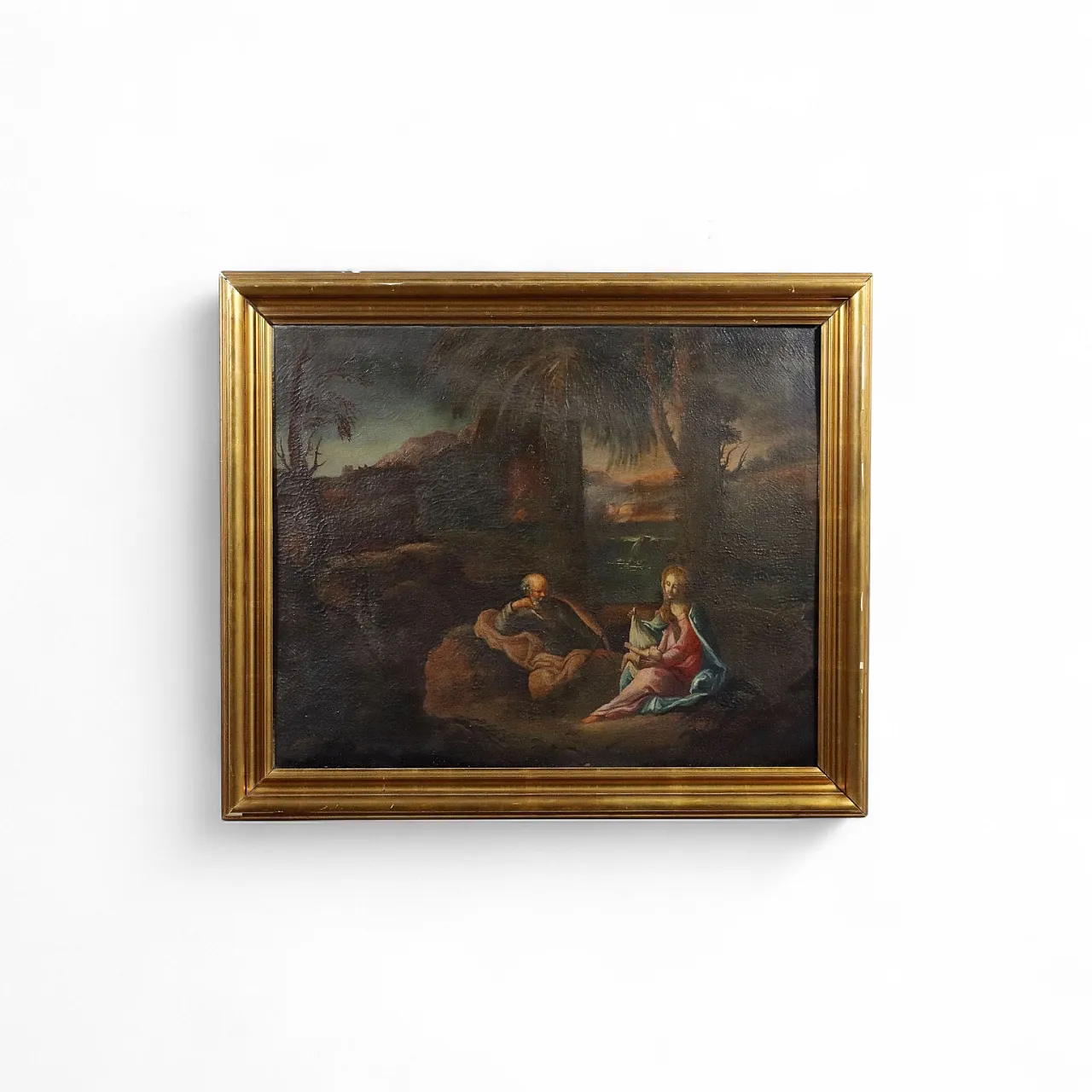 Scena sacra, olio su tela, '800 11