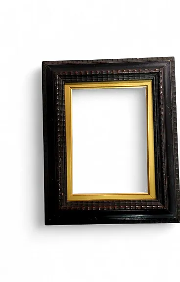 Cornice in legno a Guilloché, fine '800