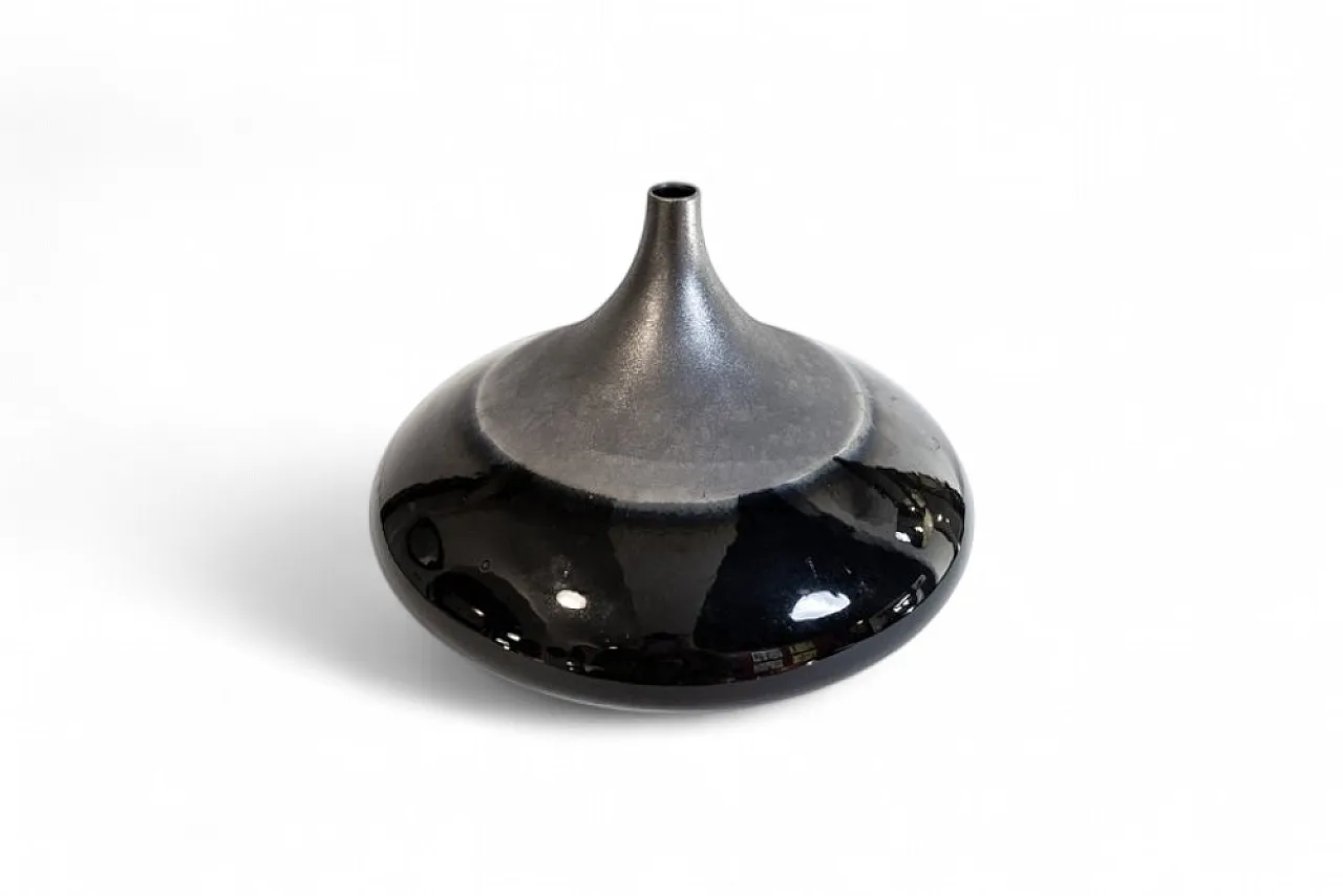 Vaso in ceramica, anni '70 2