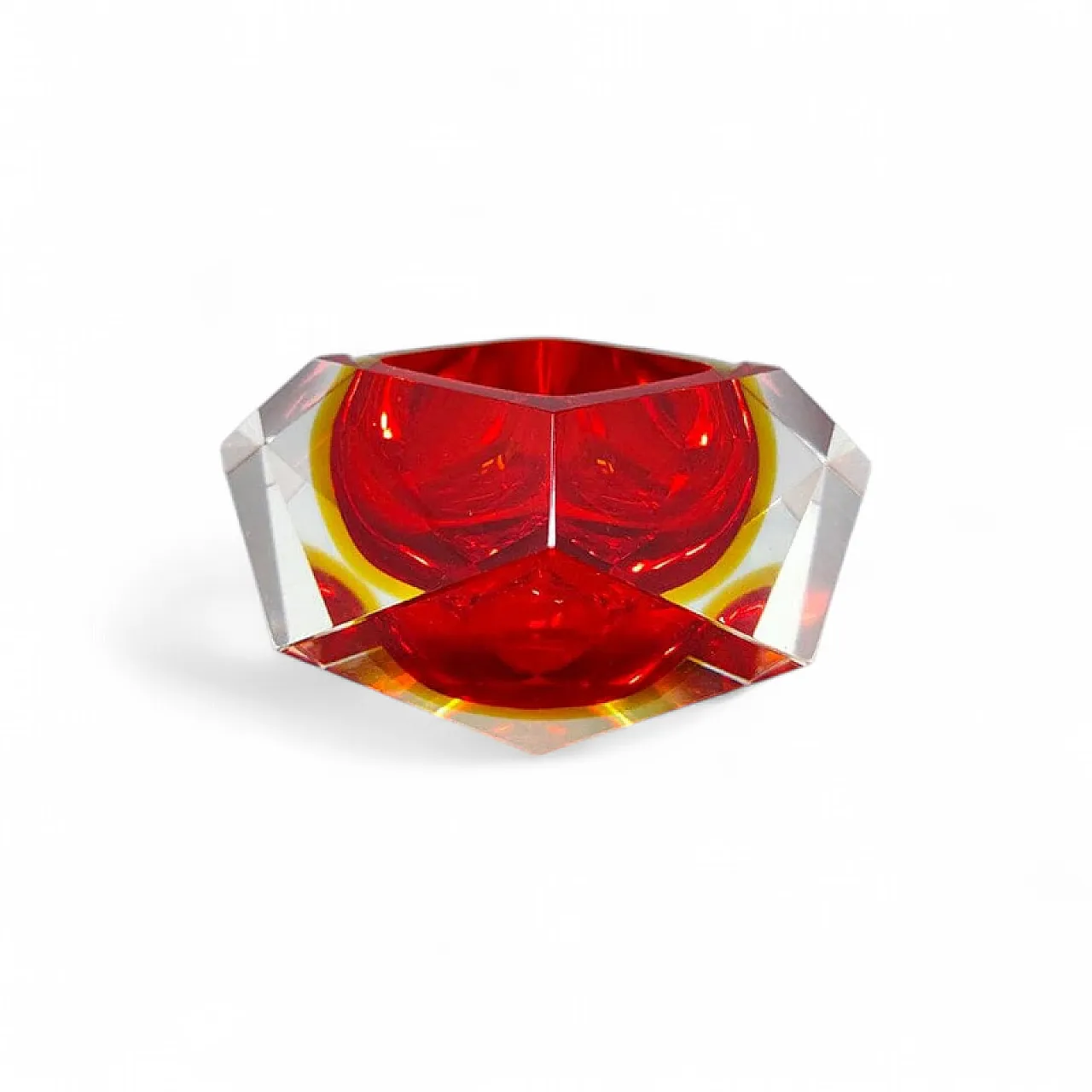 Posacenere in vetro di Murano di Flavio Poli per Seguso, anni '60 7