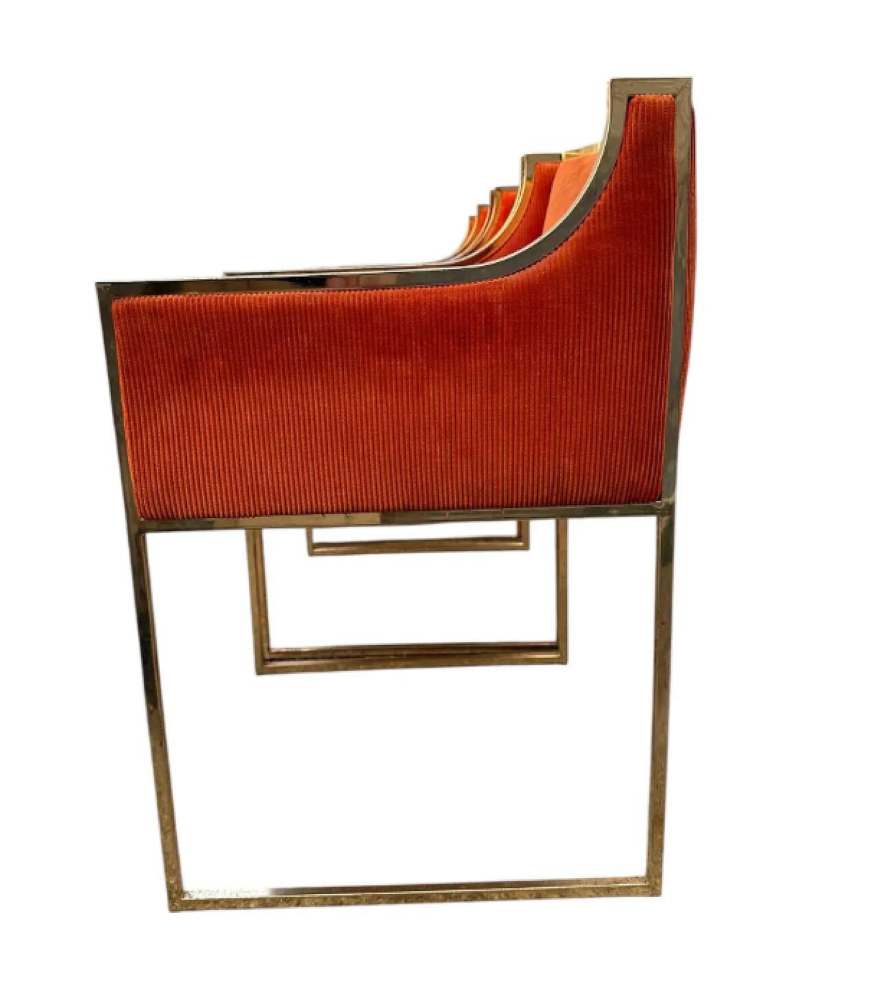 4 Maison Jansen-style armchairs, 1980s 4