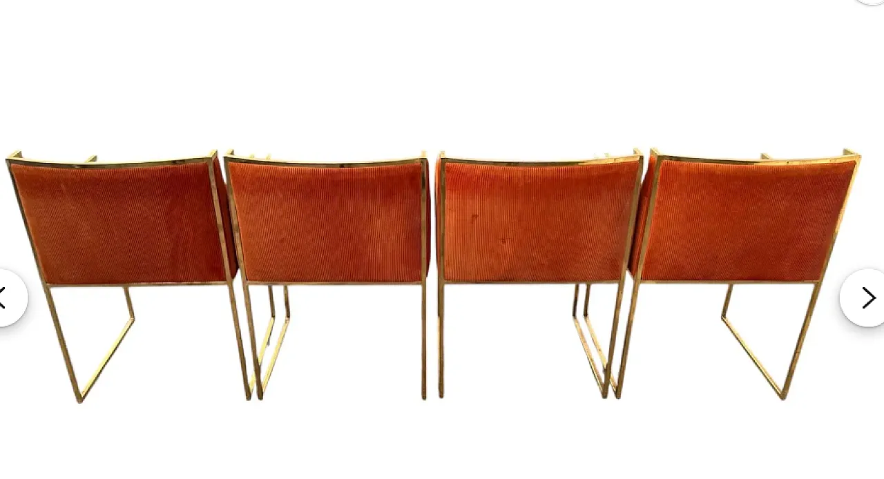 4 Maison Jansen-style armchairs, 1980s 5