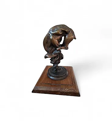 Scultura in bronzo di Camillo Catelli, '900