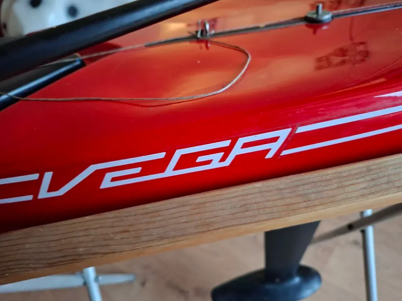 Vega, radio-controlled sailboat model, 1990s 7