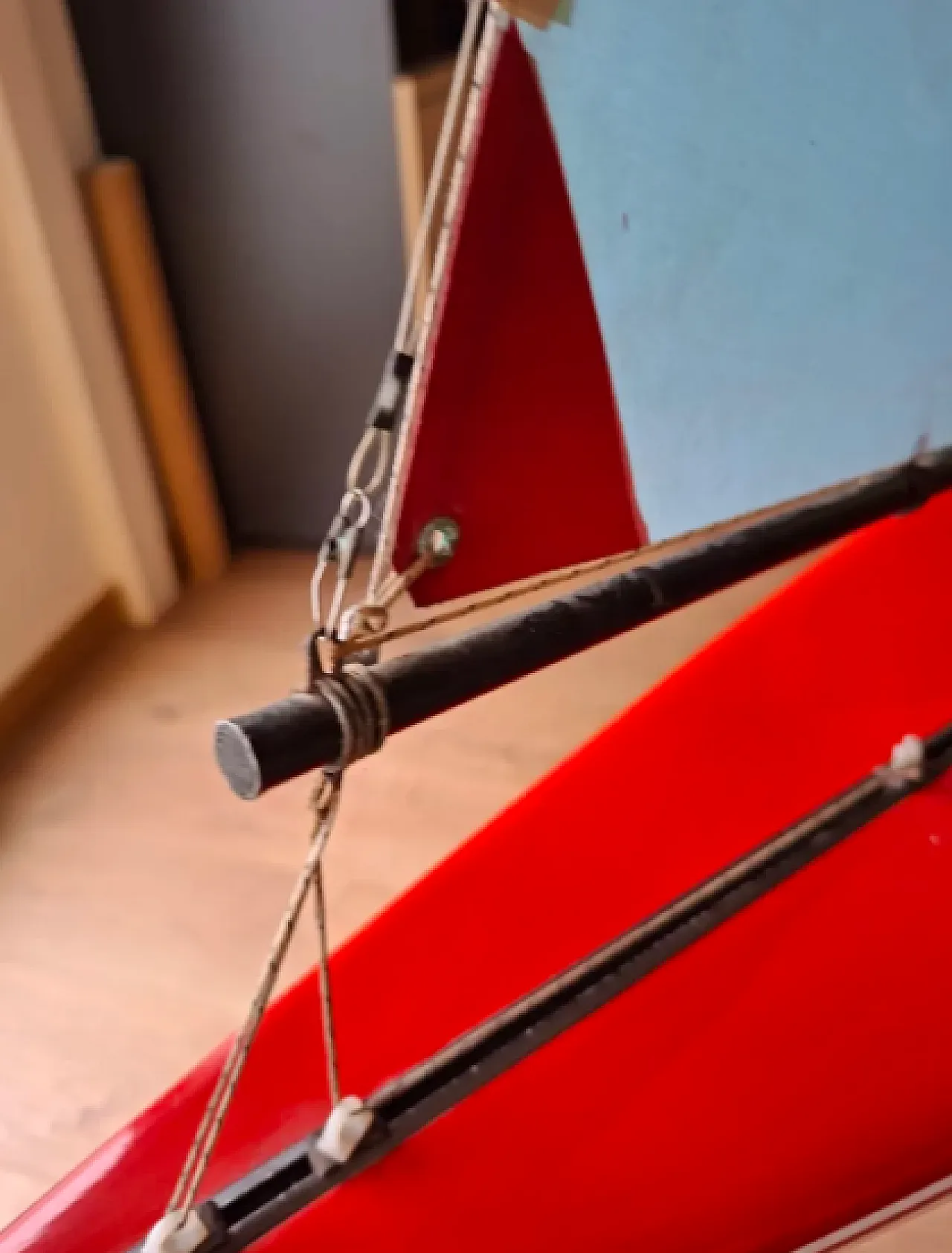 Vega, radio-controlled sailboat model, 1990s 8