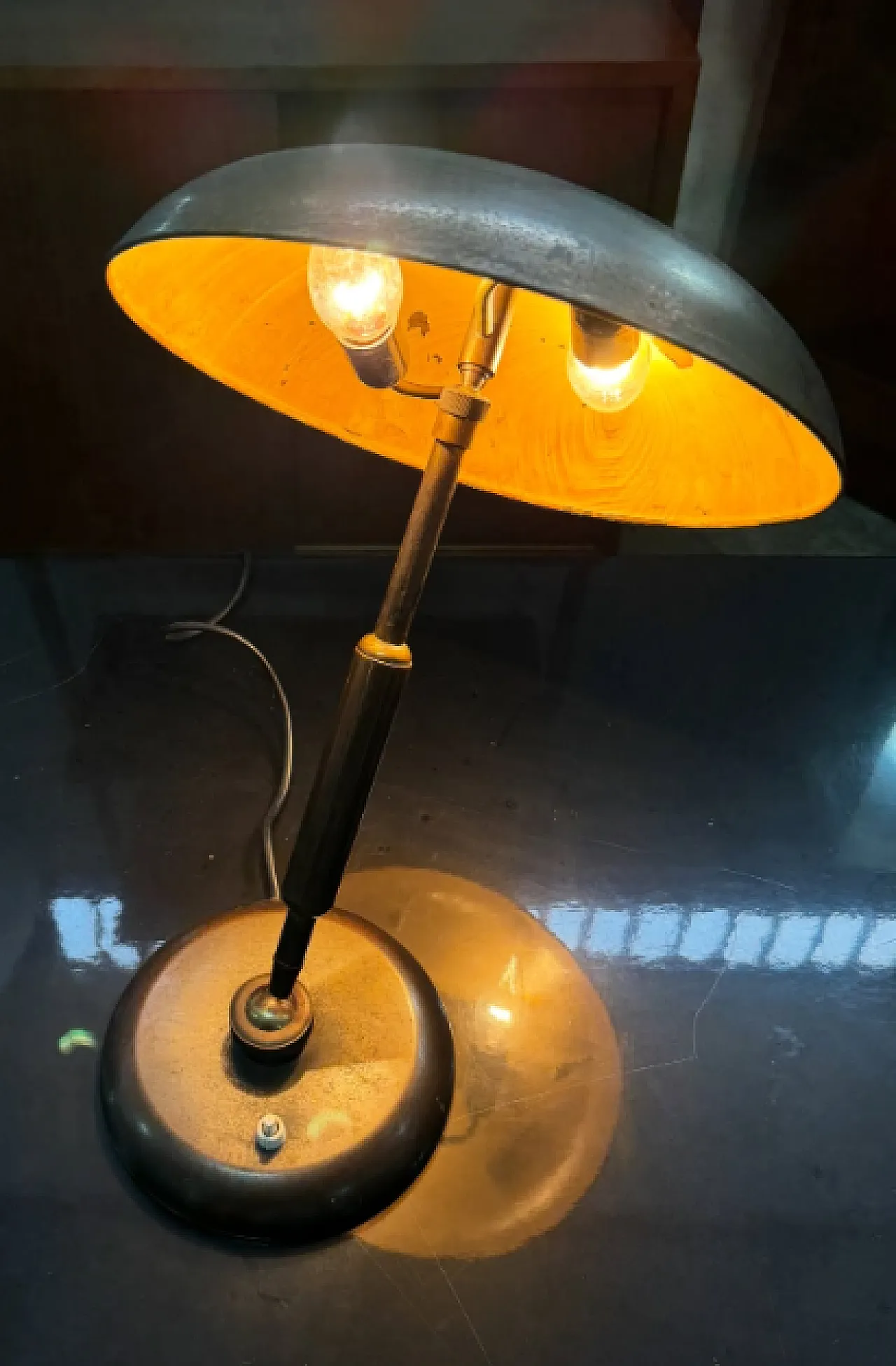Giovanni Michelucci table lamp for Lariolux, 1950s 4