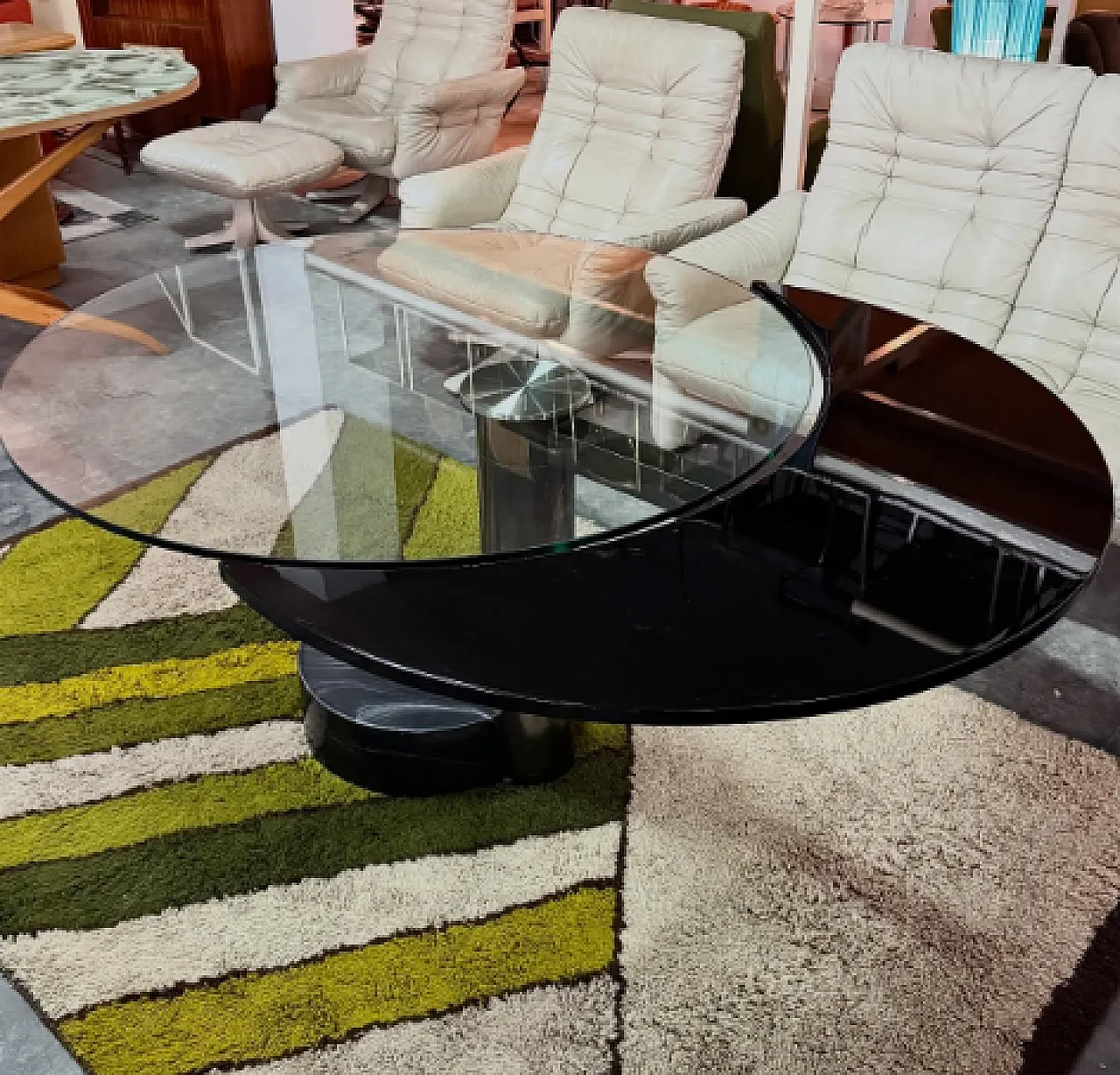 Extendable dining table di Mario Mazzer for Zanette, 1980s 4