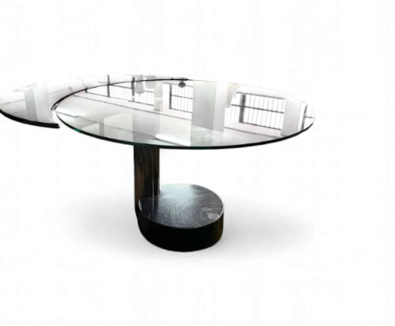Extendable dining table di Mario Mazzer for Zanette, 1980s 12