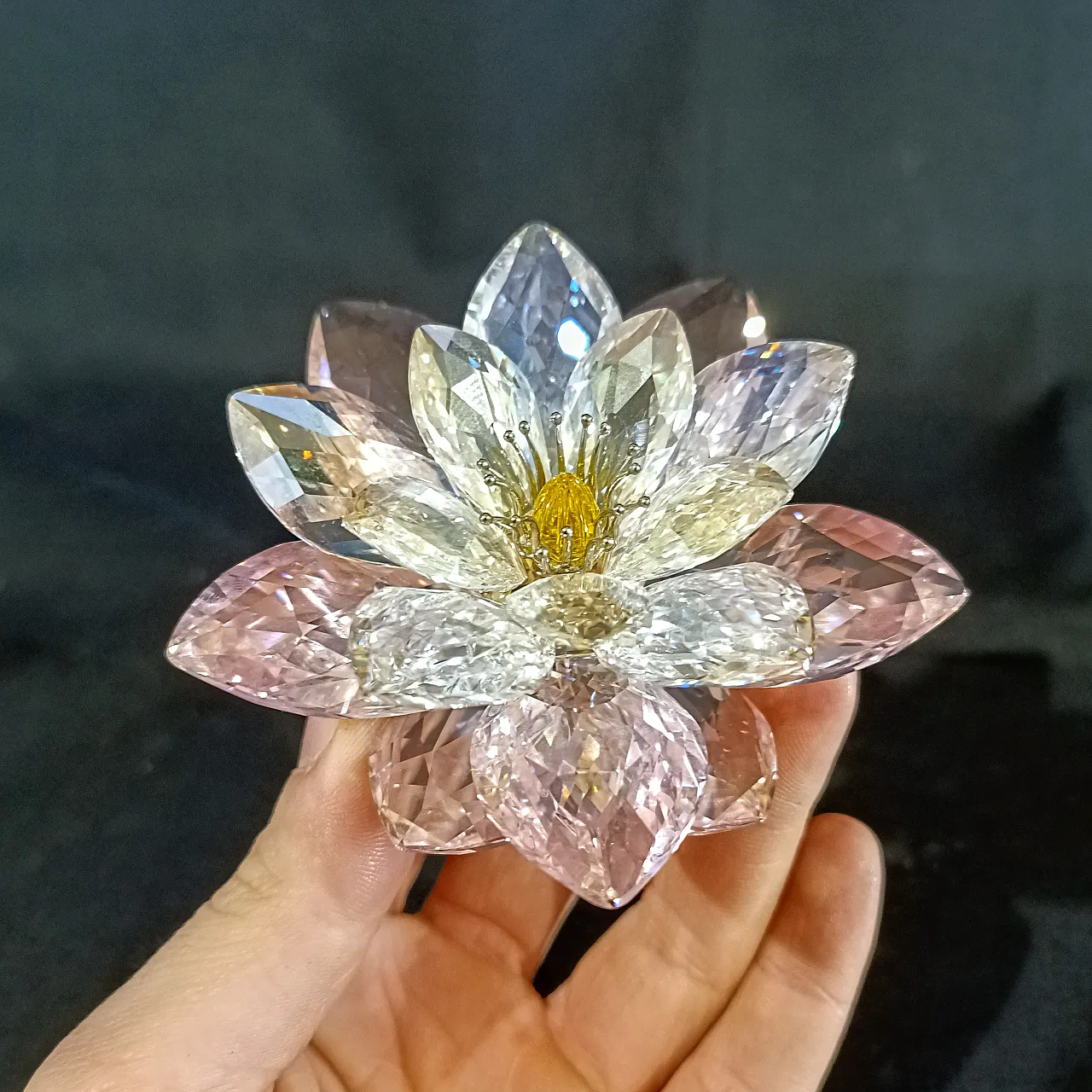 Swarovski 1141674 Ninfea Rosaline Waterlily The Enchanted Garden, 2012 1