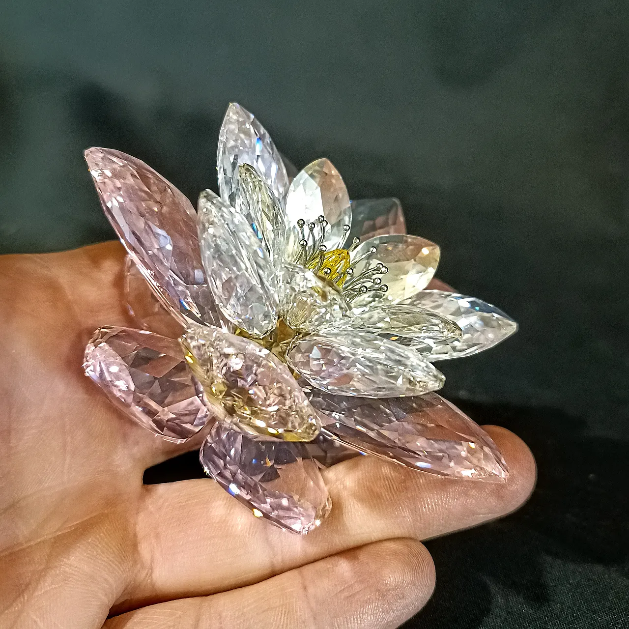 Swarovski 1141674 Ninfea Rosaline Waterlily The Enchanted Garden, 2012 19