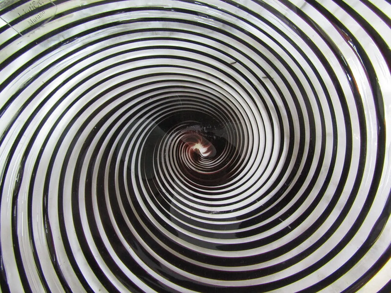 Tray in Murano glass by Salviati, 1970s 6