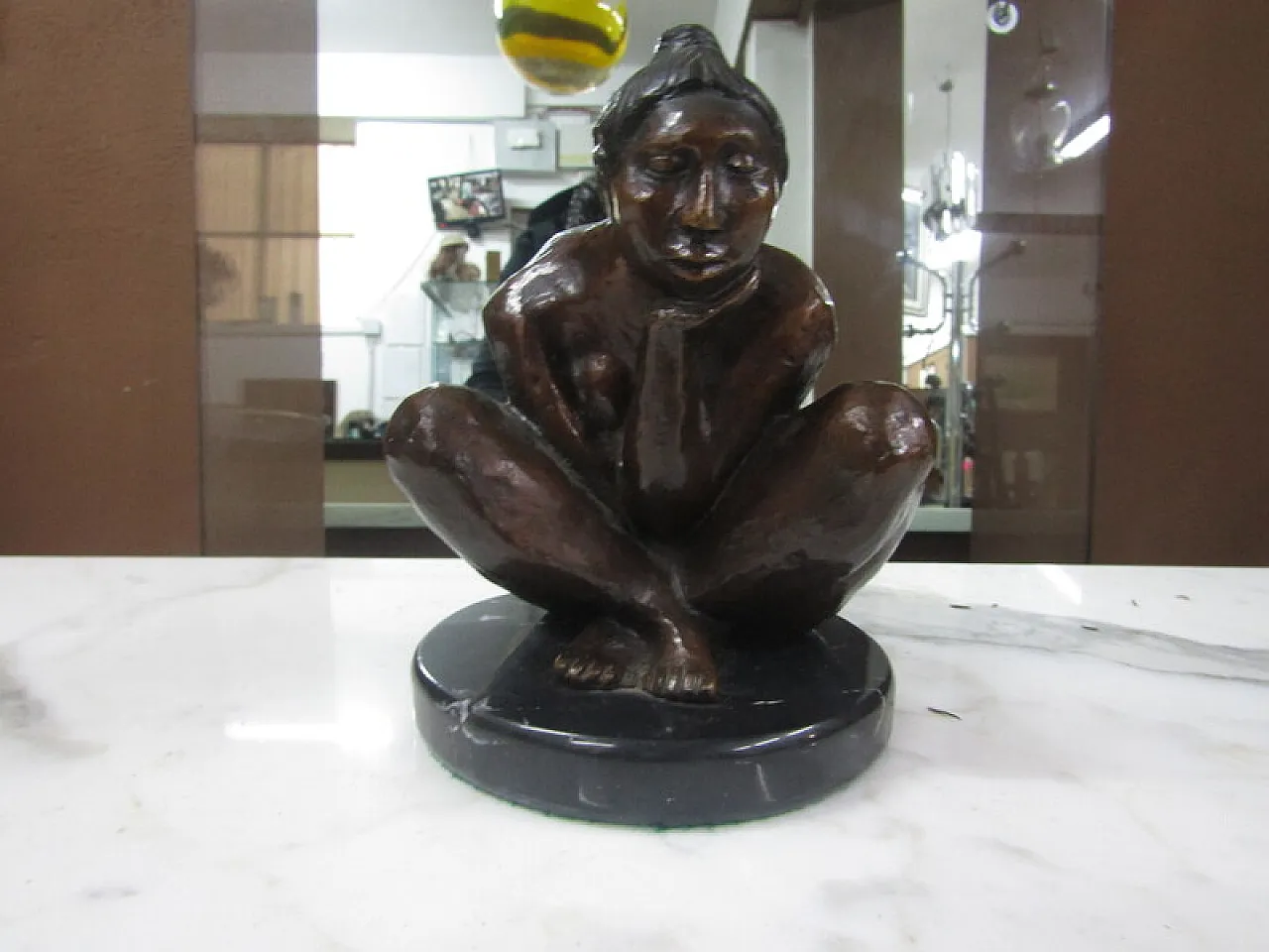 Bronze sculpture by Francisco Zuniga, 1970s 1