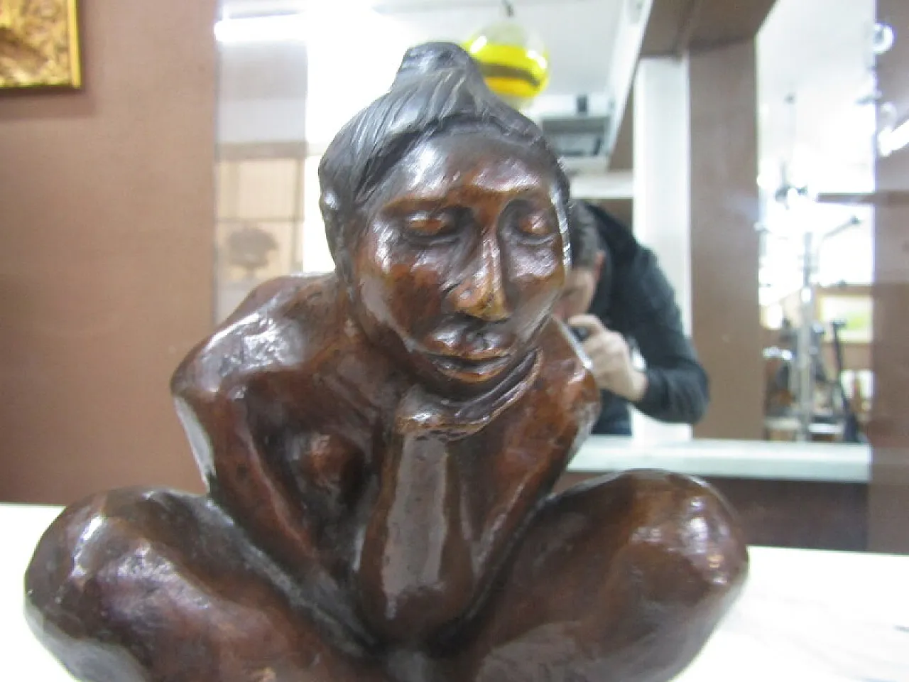 Bronze sculpture by Francisco Zuniga, 1970s 6