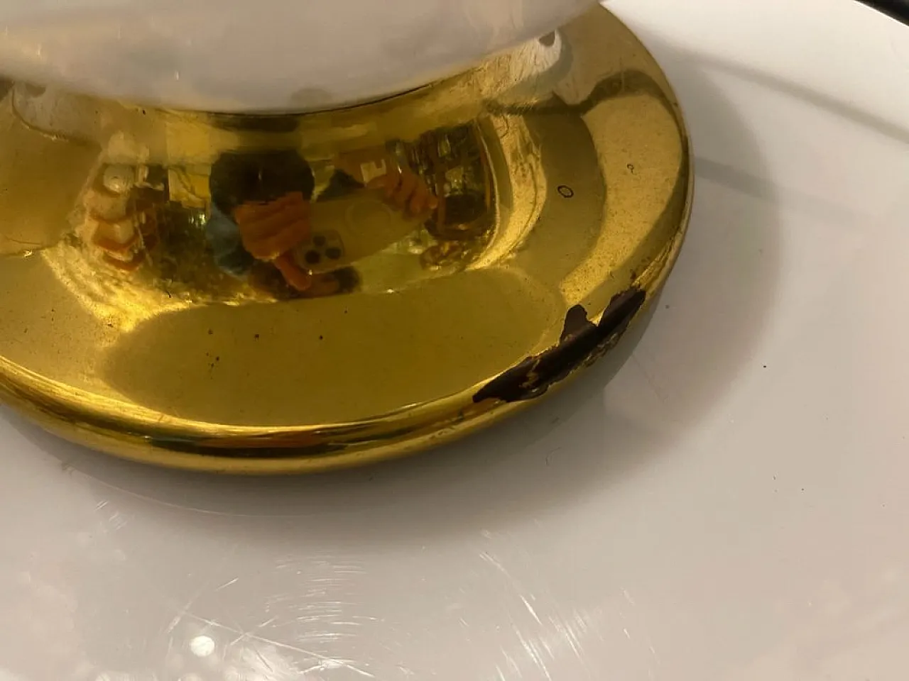 Murano glass table lamp by F. Fabbian, 1960s 8