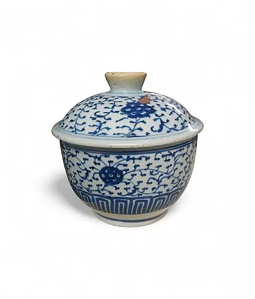 Giara da zenzero in porcellana con coperchio, '800