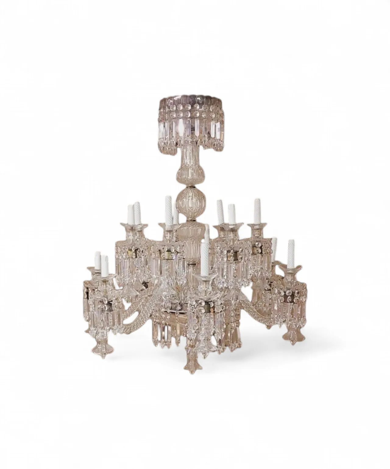Lampadario di cristallo, metà '900 15