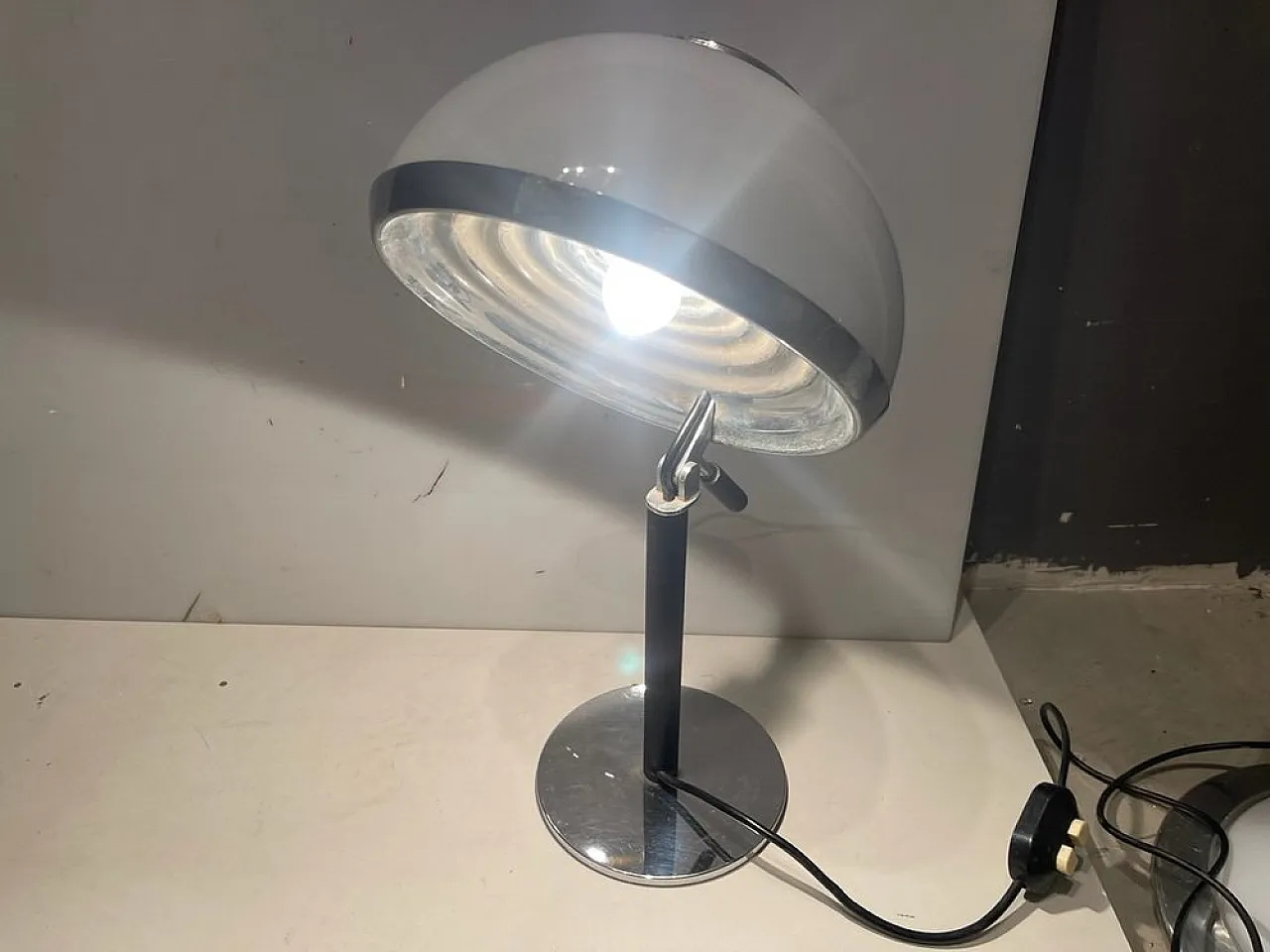 Mid-Century Bino table lamp attributed to Gregotti & Meneghetti & Stoppino for Candle, 1970s 6