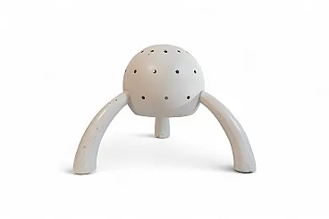 Lampada da tavolo Space Age in metallo, anni '50